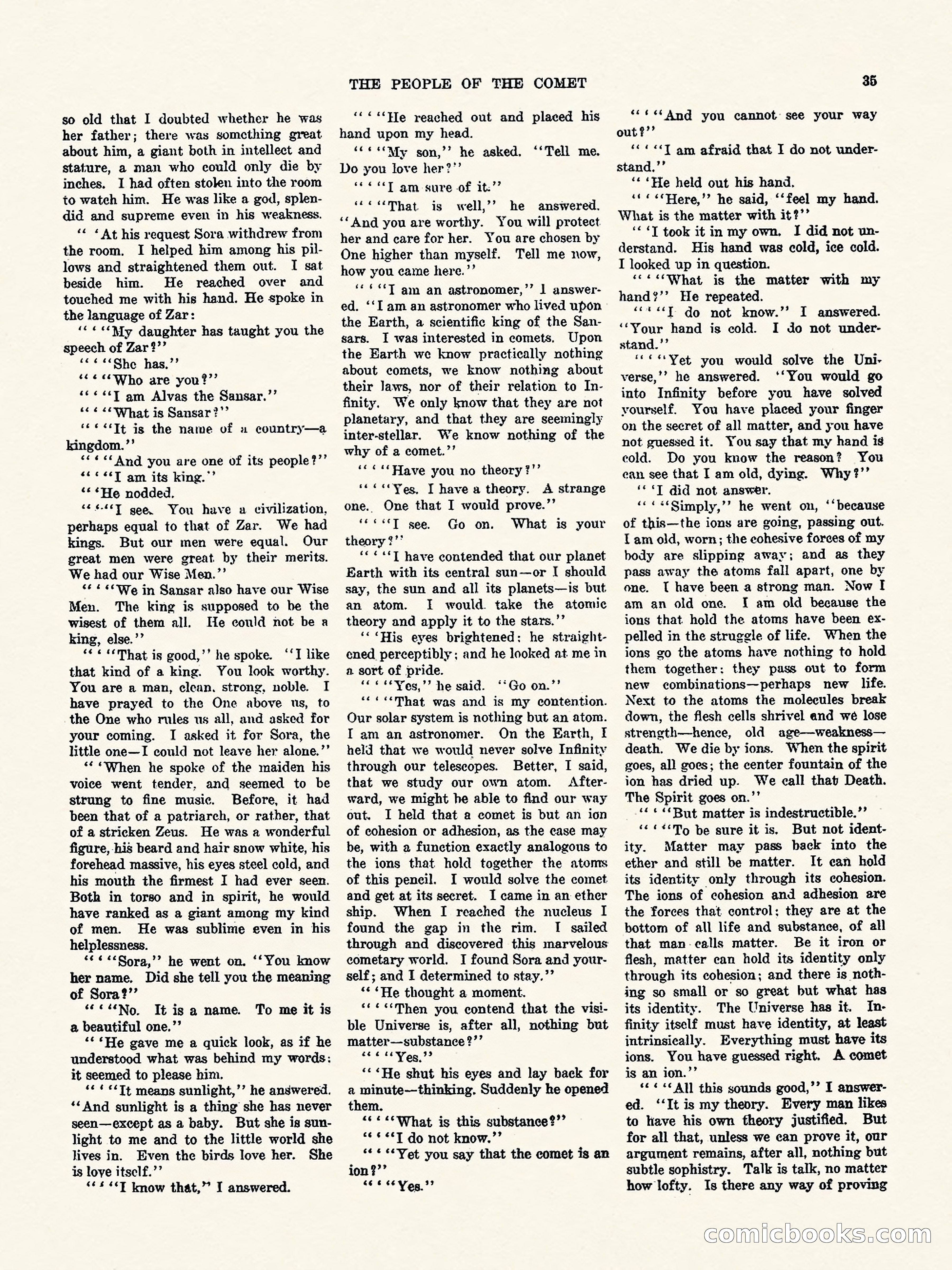 Weird Tales, Vol. II No. 3 — page 36 of 98