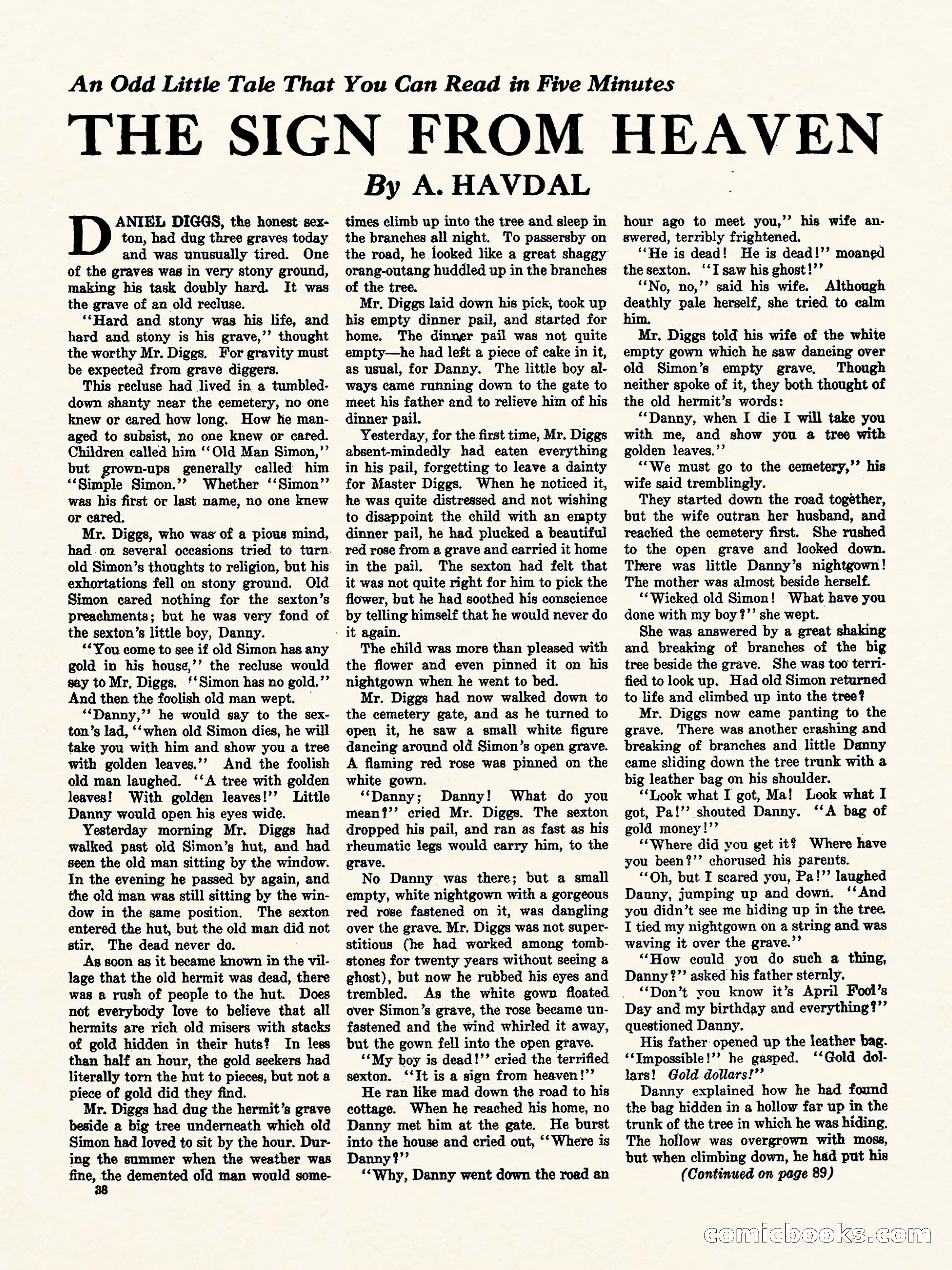 Weird Tales, Vol. II No. 3 — page 39 of 98