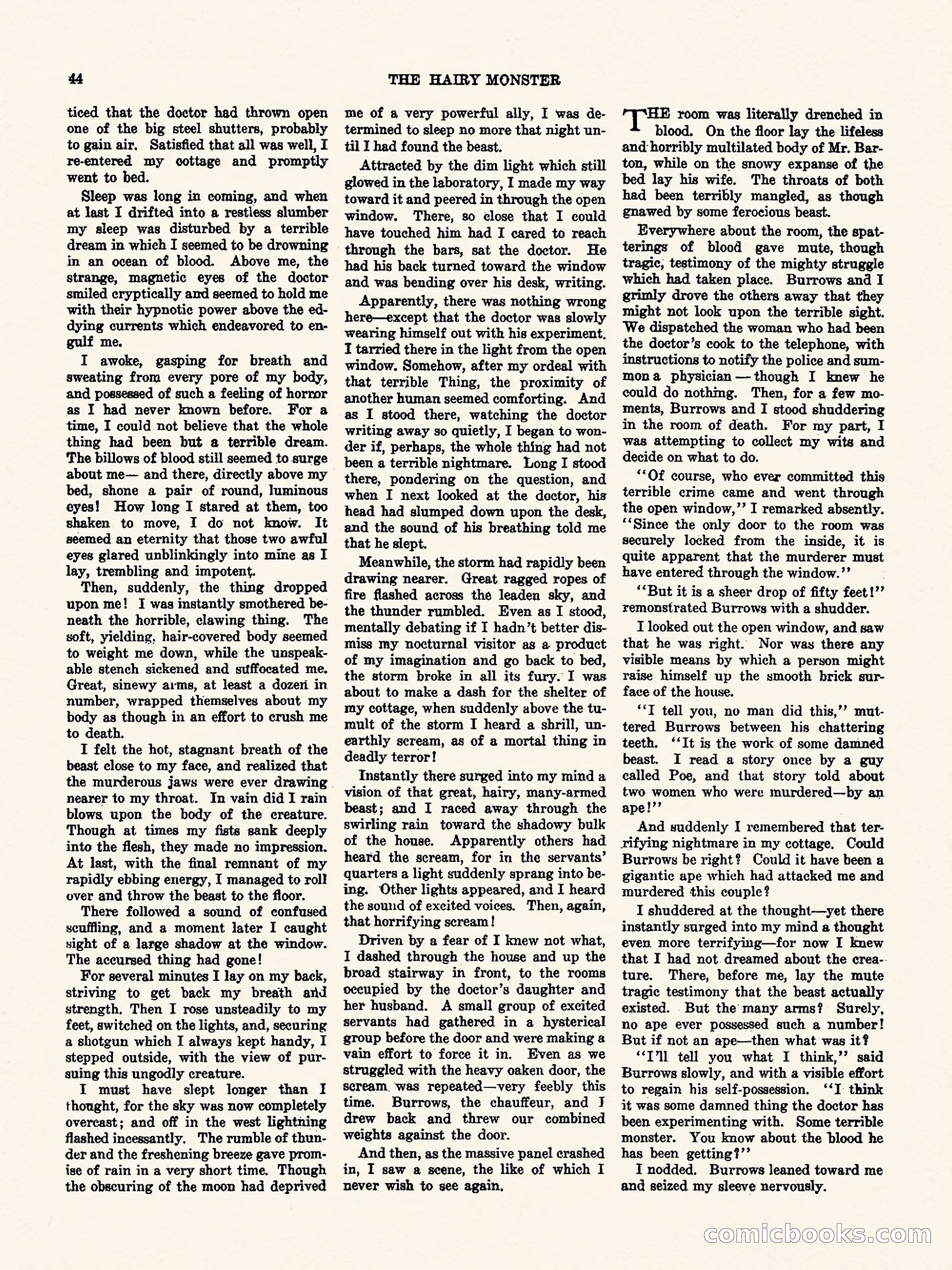 Weird Tales, Vol. II No. 3 — page 45 of 98