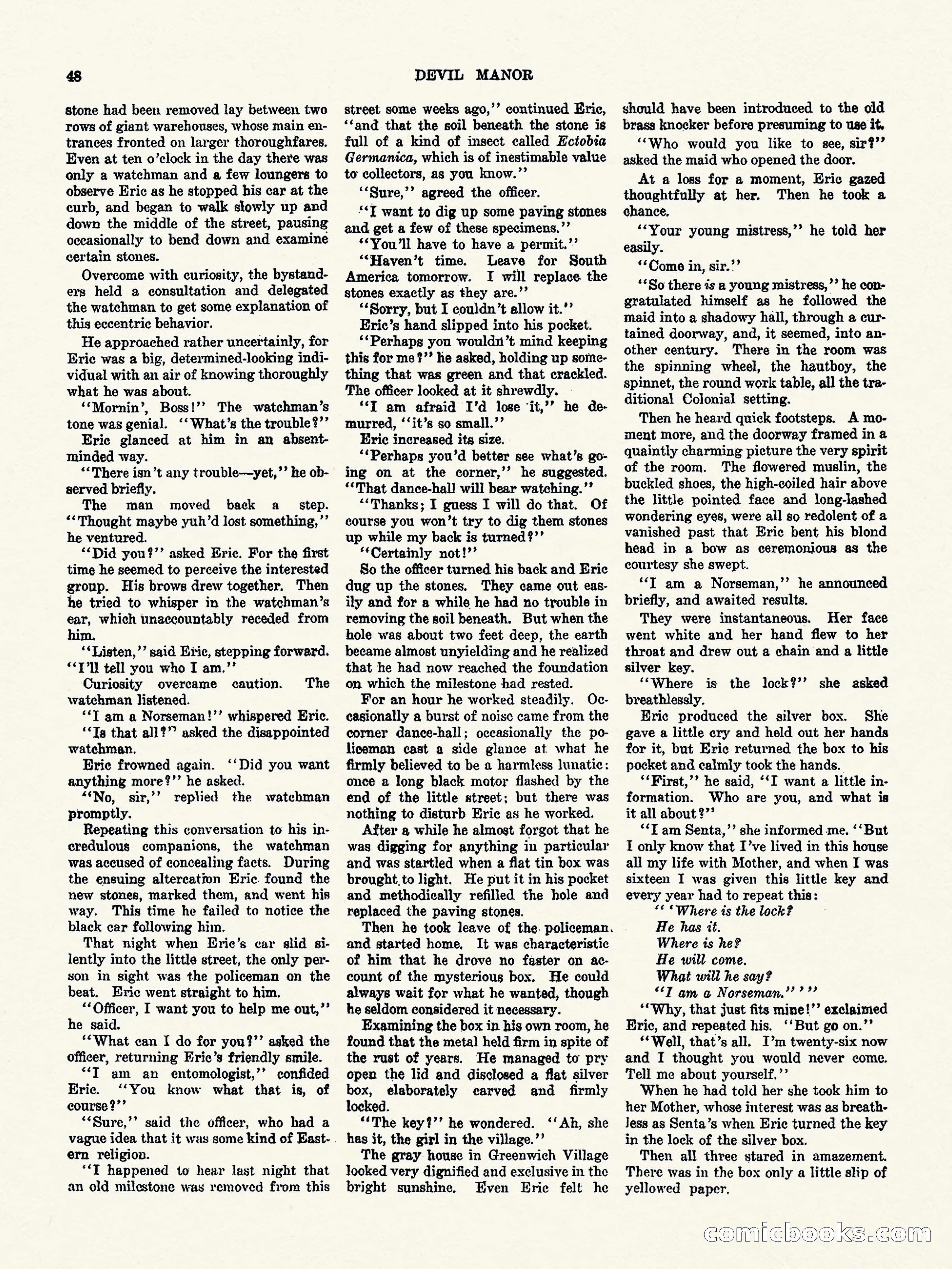 Weird Tales, Vol. II No. 3 — page 49 of 98