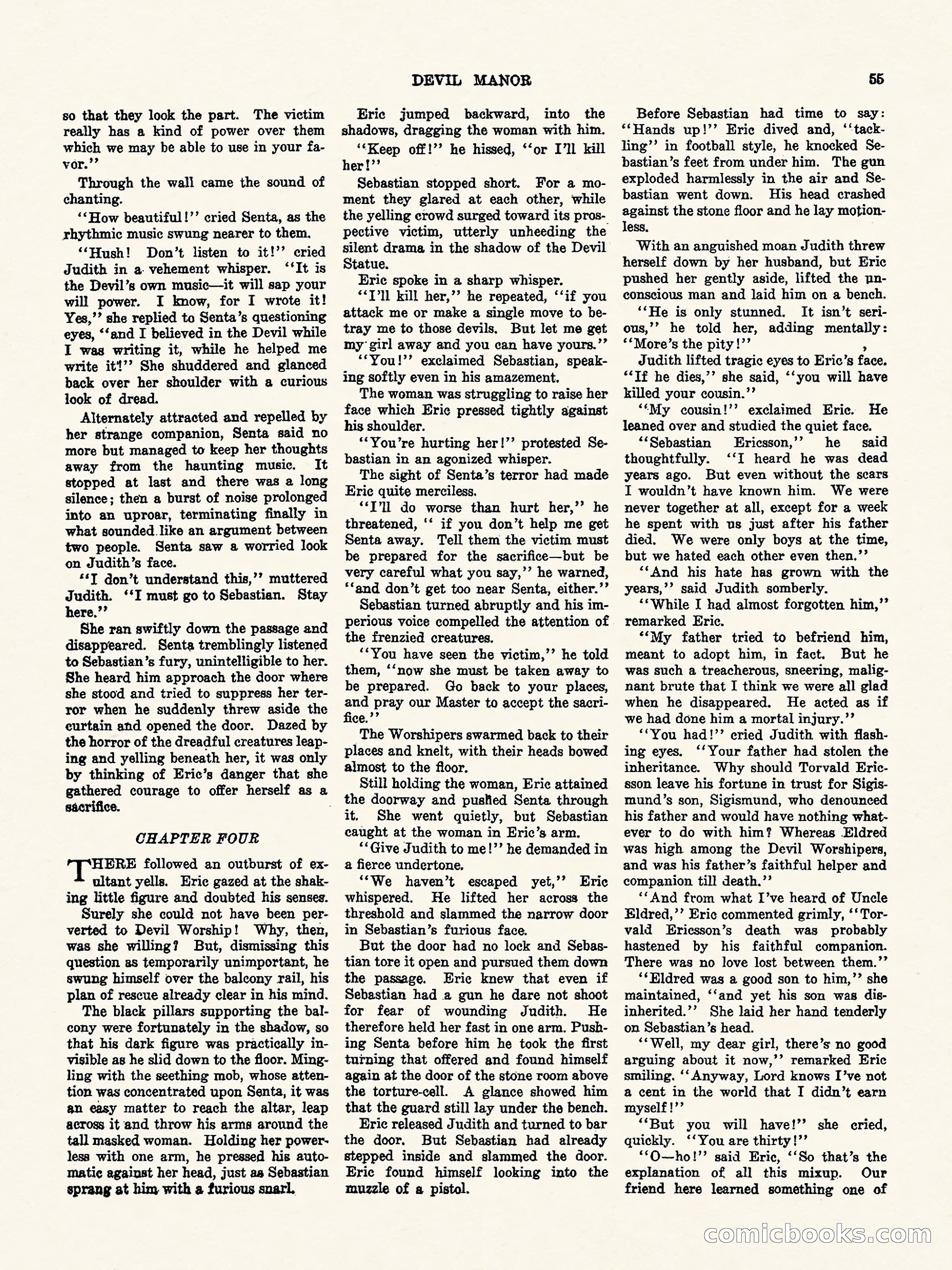 Weird Tales, Vol. II No. 3 — page 56 of 98
