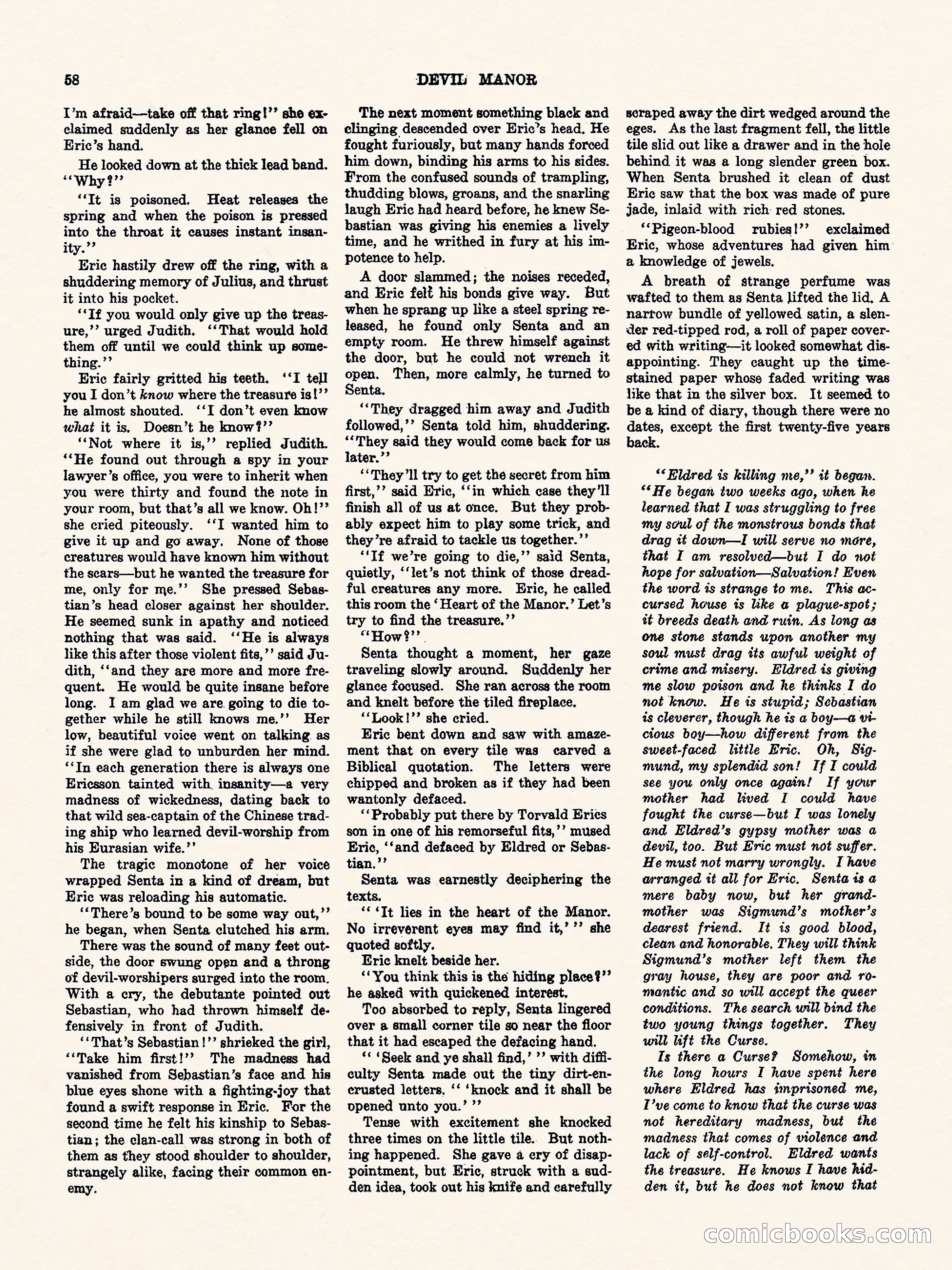 Weird Tales, Vol. II No. 3 — page 59 of 98