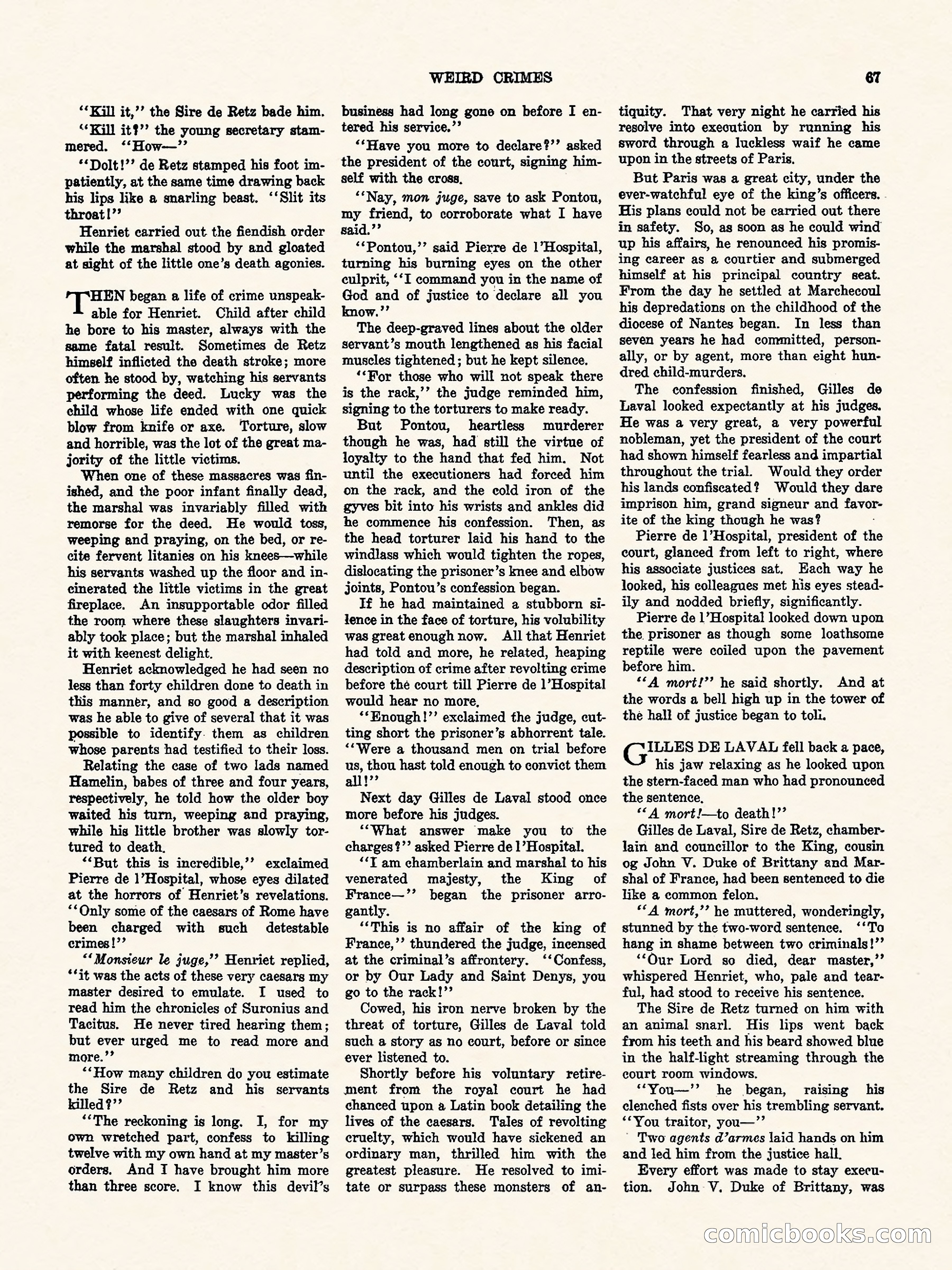 Weird Tales, Vol. II No. 3 — page 68 of 98