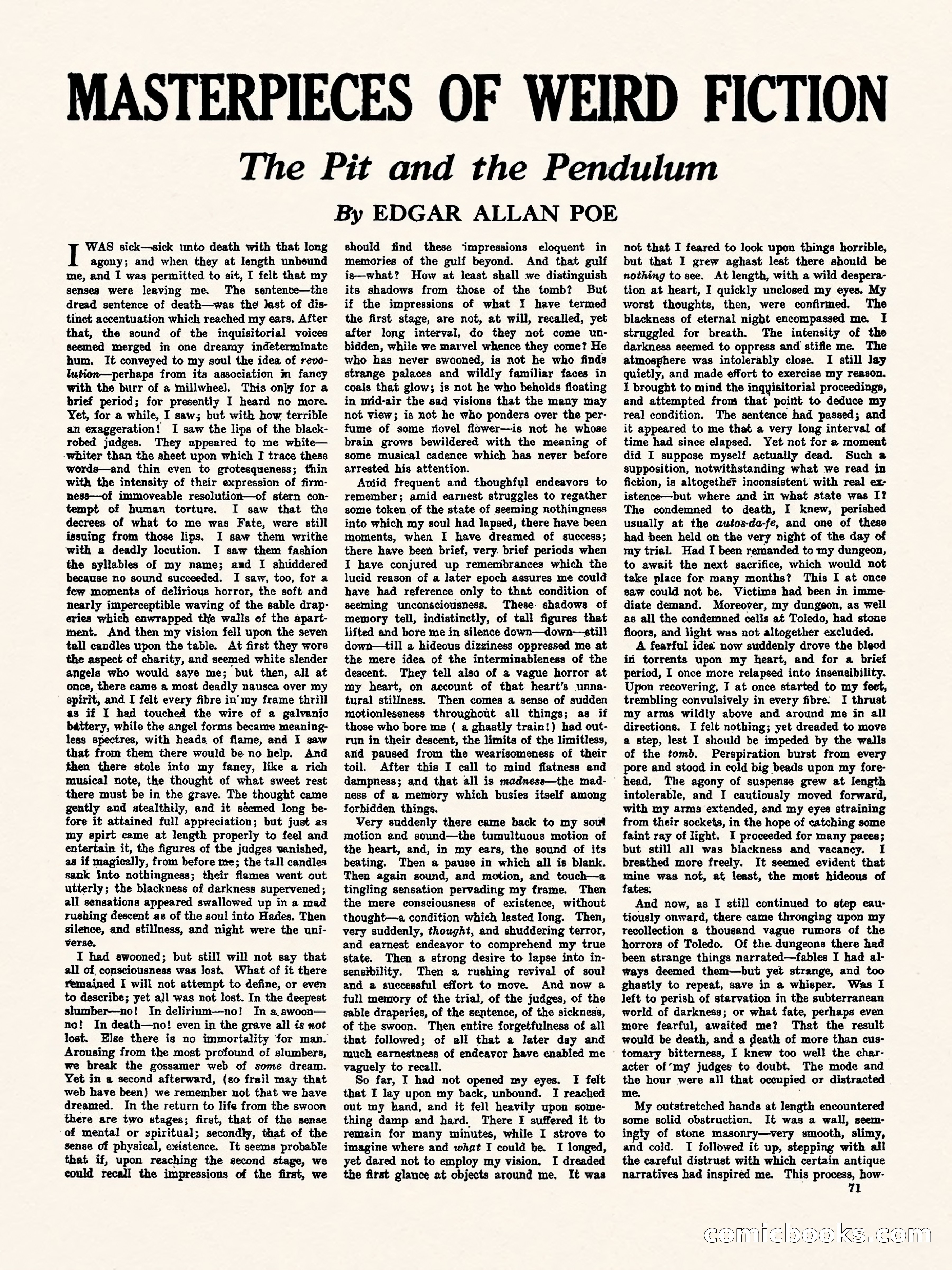 Weird Tales, Vol. II No. 3 — page 72 of 98