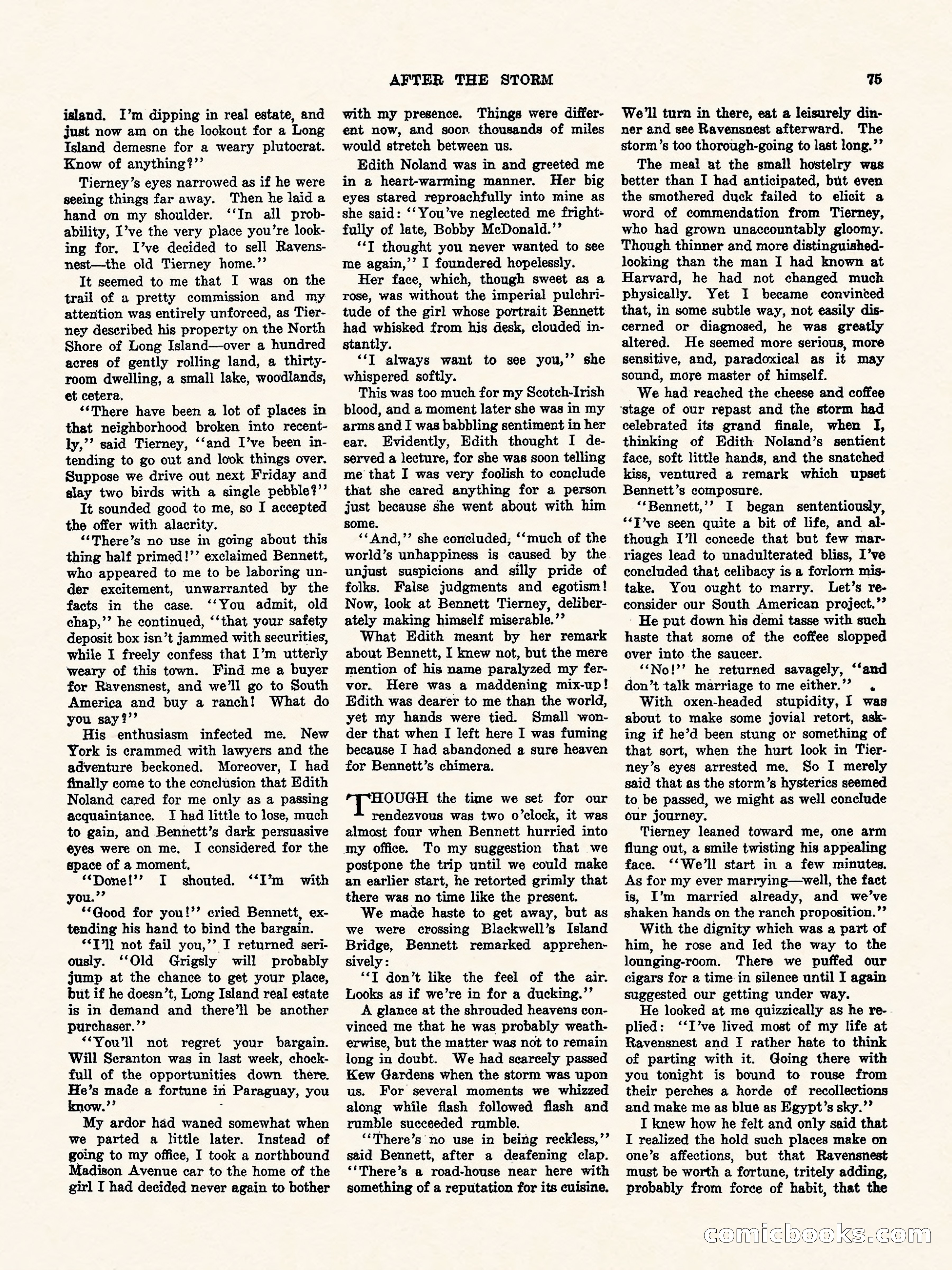 Weird Tales, Vol. II No. 3 — page 76 of 98