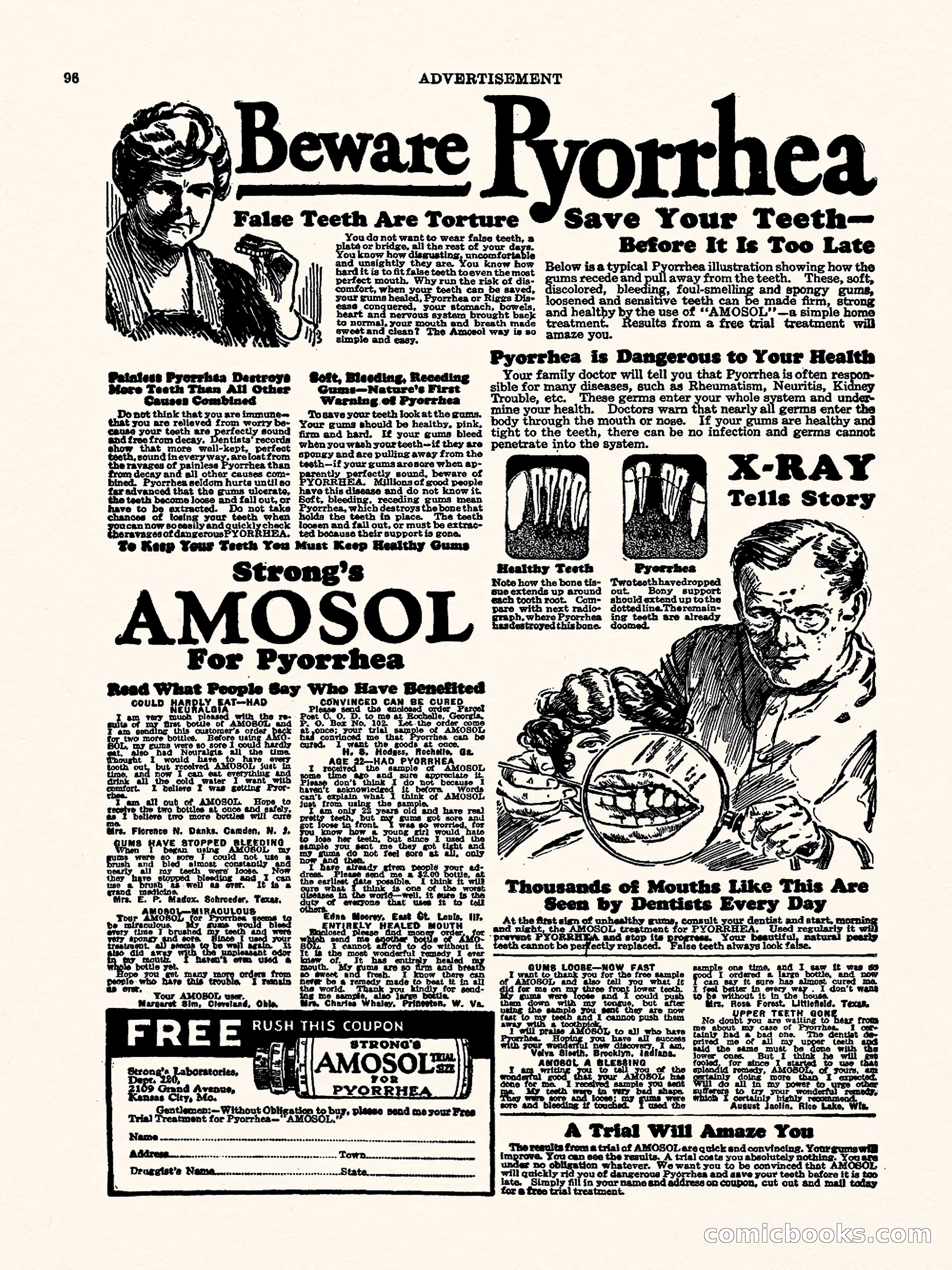 Weird Tales, Vol. II No. 3 — page 97 of 98