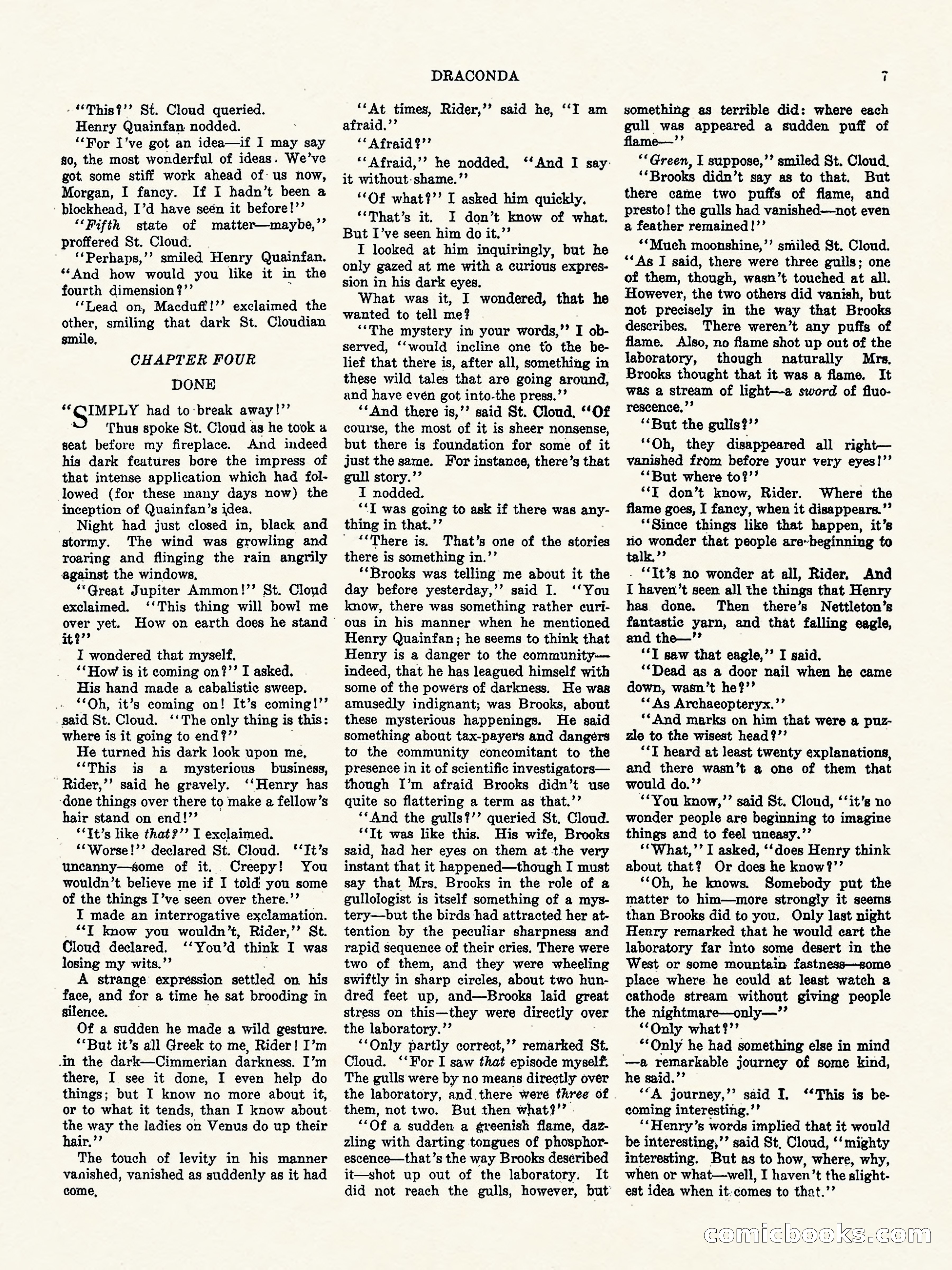 Weird Tales, Vol. 2, No. 4 — page 8 of 98