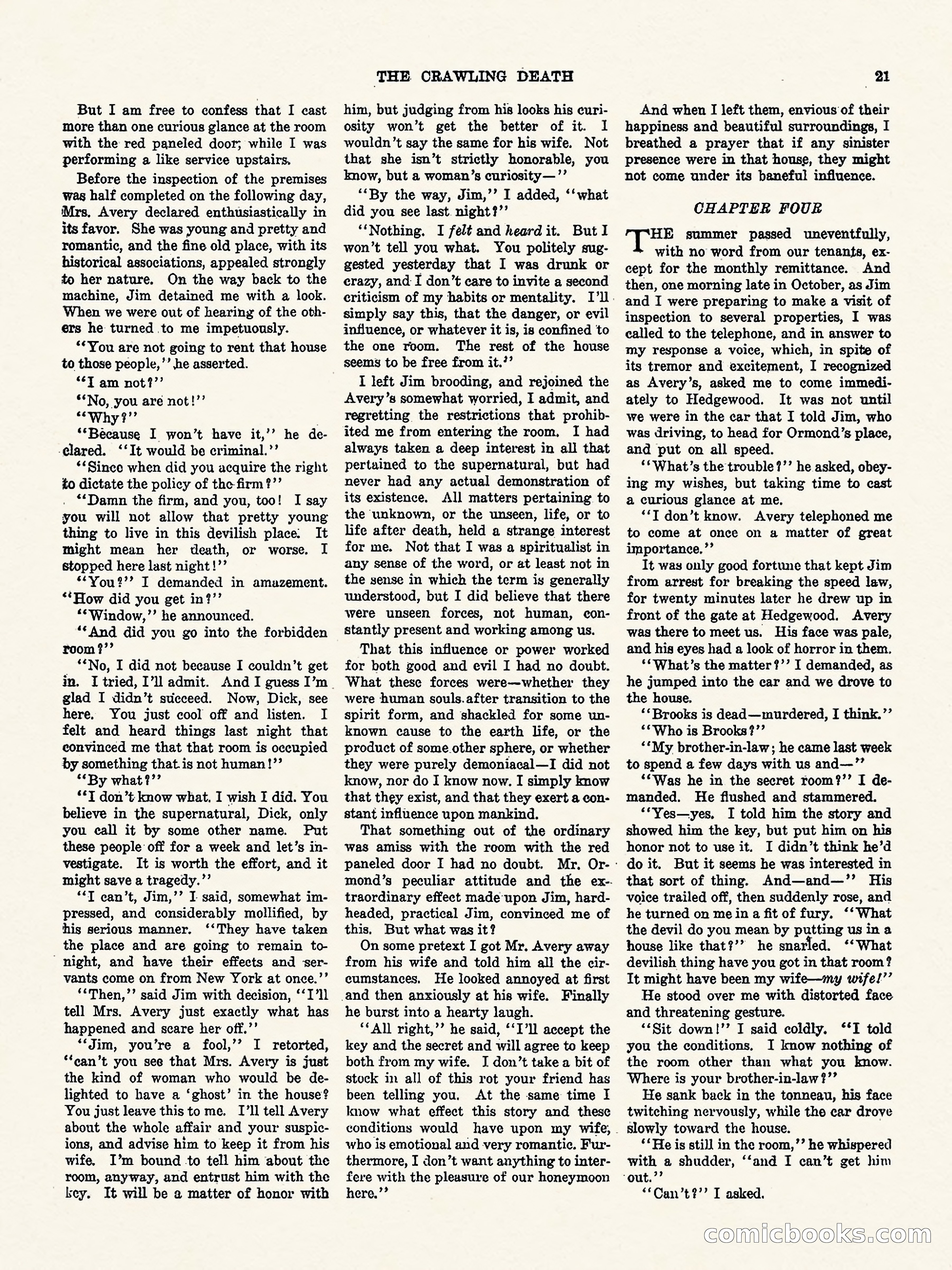 Weird Tales, Vol. 2, No. 4 — page 22 of 98