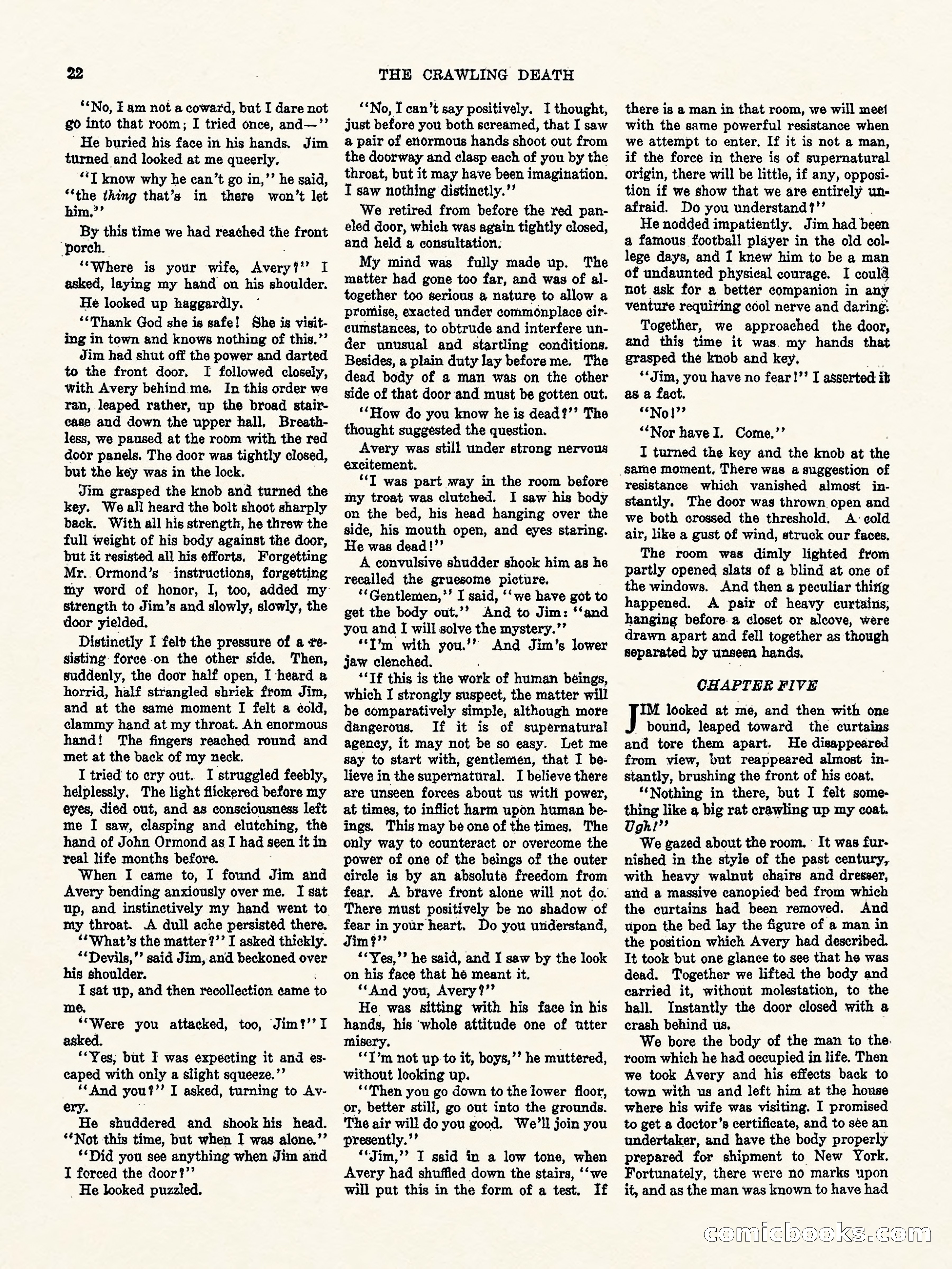 Weird Tales, Vol. 2, No. 4 — page 23 of 98