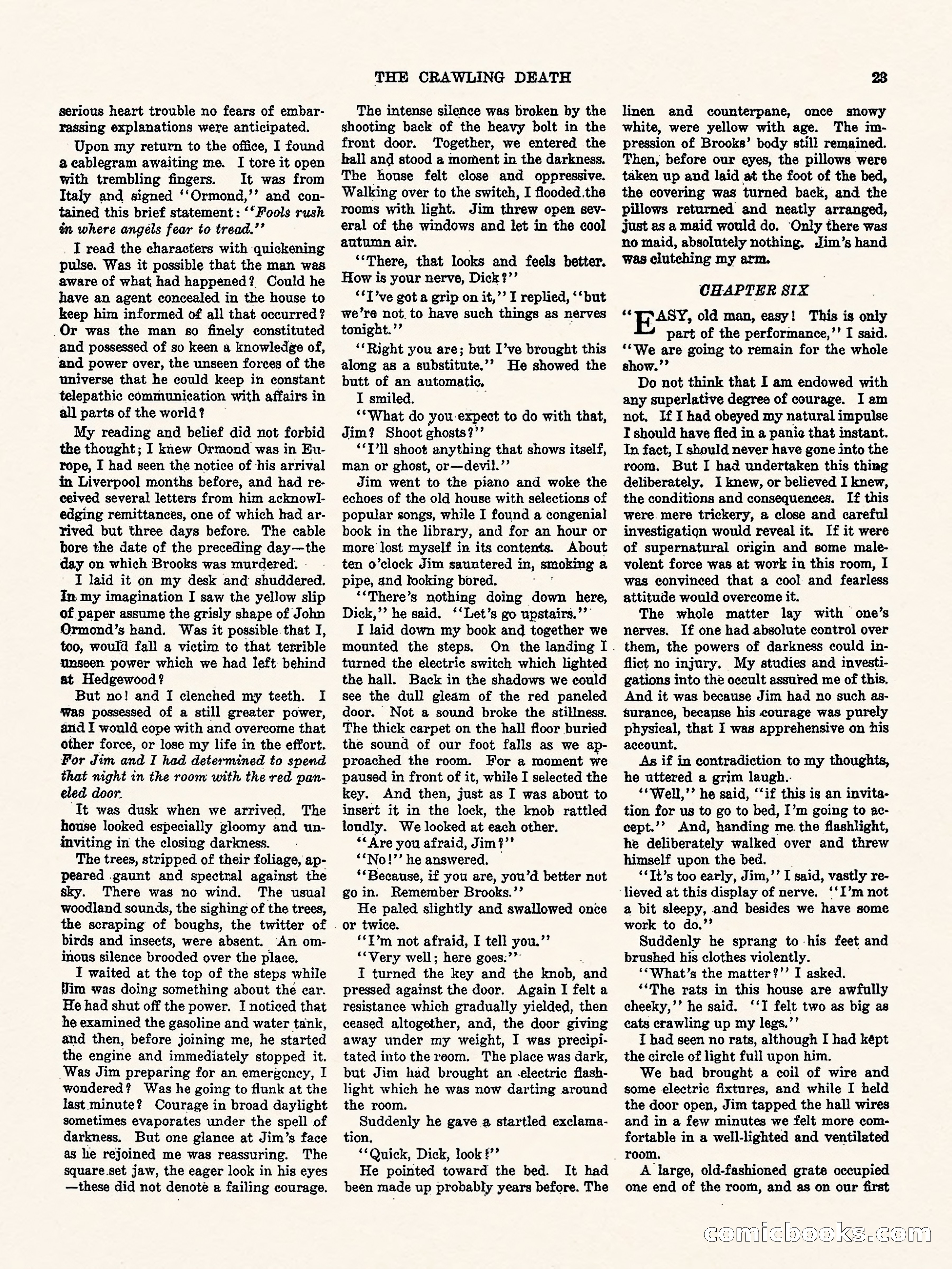 Weird Tales, Vol. 2, No. 4 — page 24 of 98
