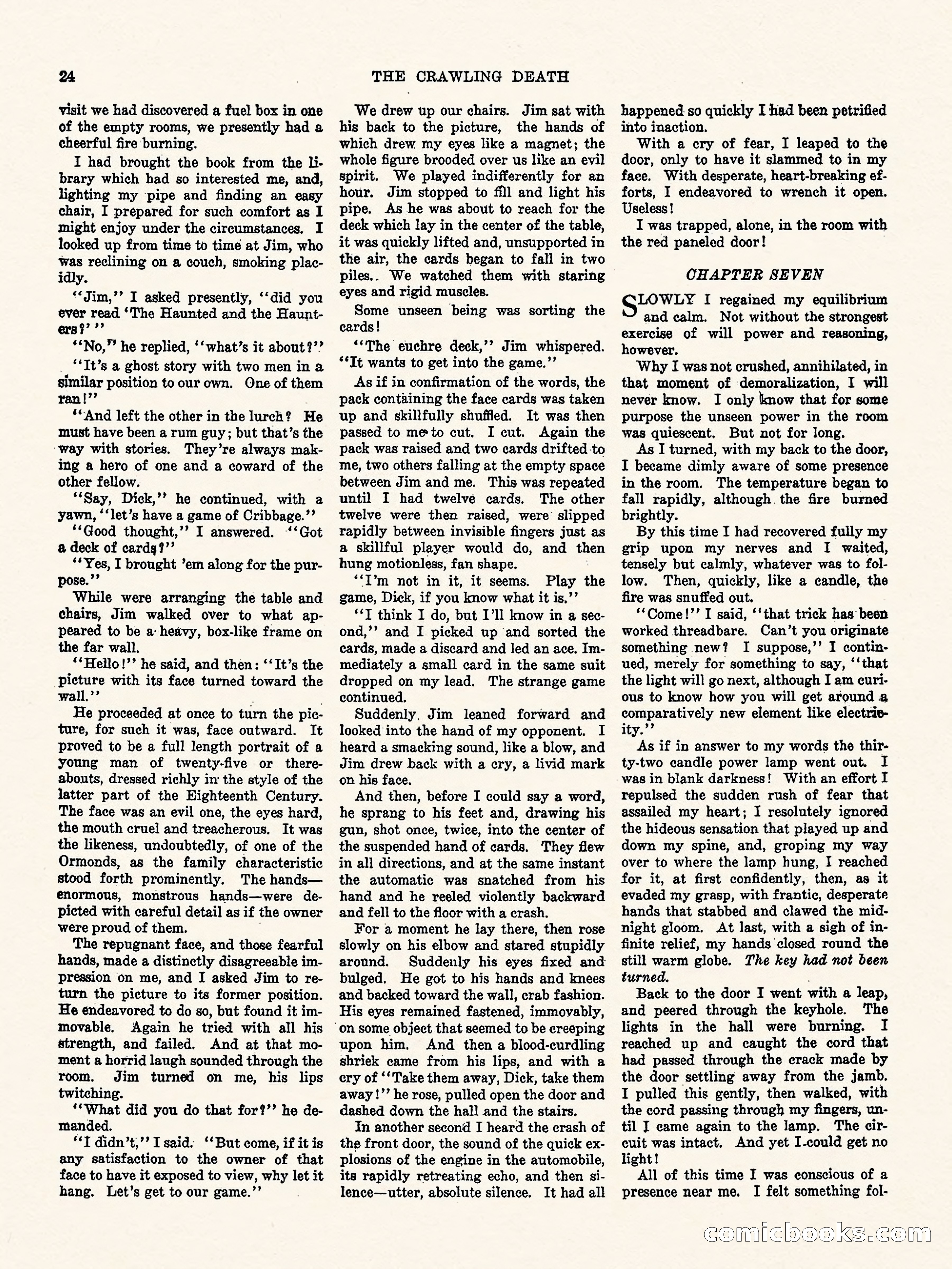 Weird Tales, Vol. 2, No. 4 — page 25 of 98