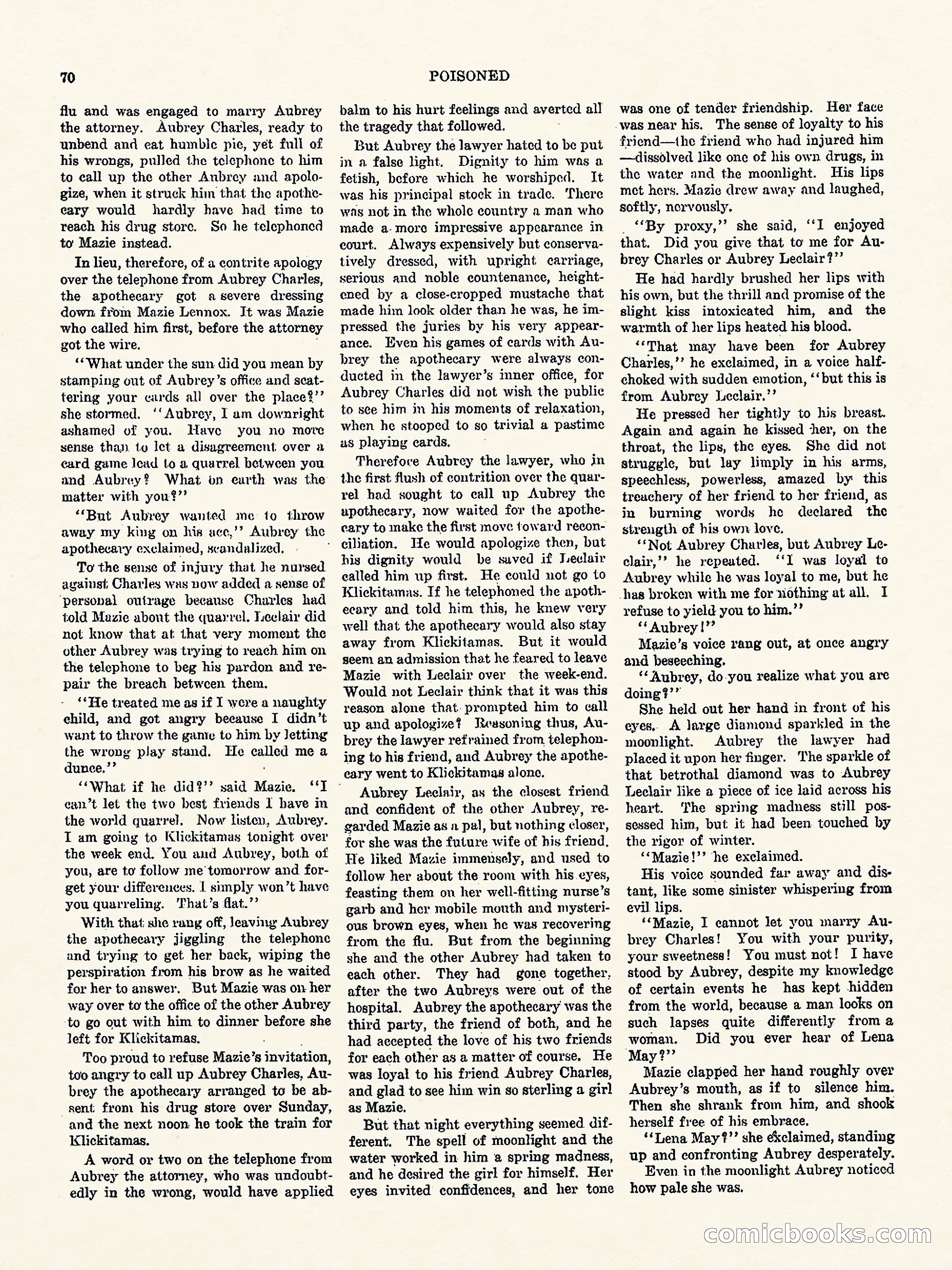 Weird Tales, Vol. 2, No. 4 — page 71 of 98