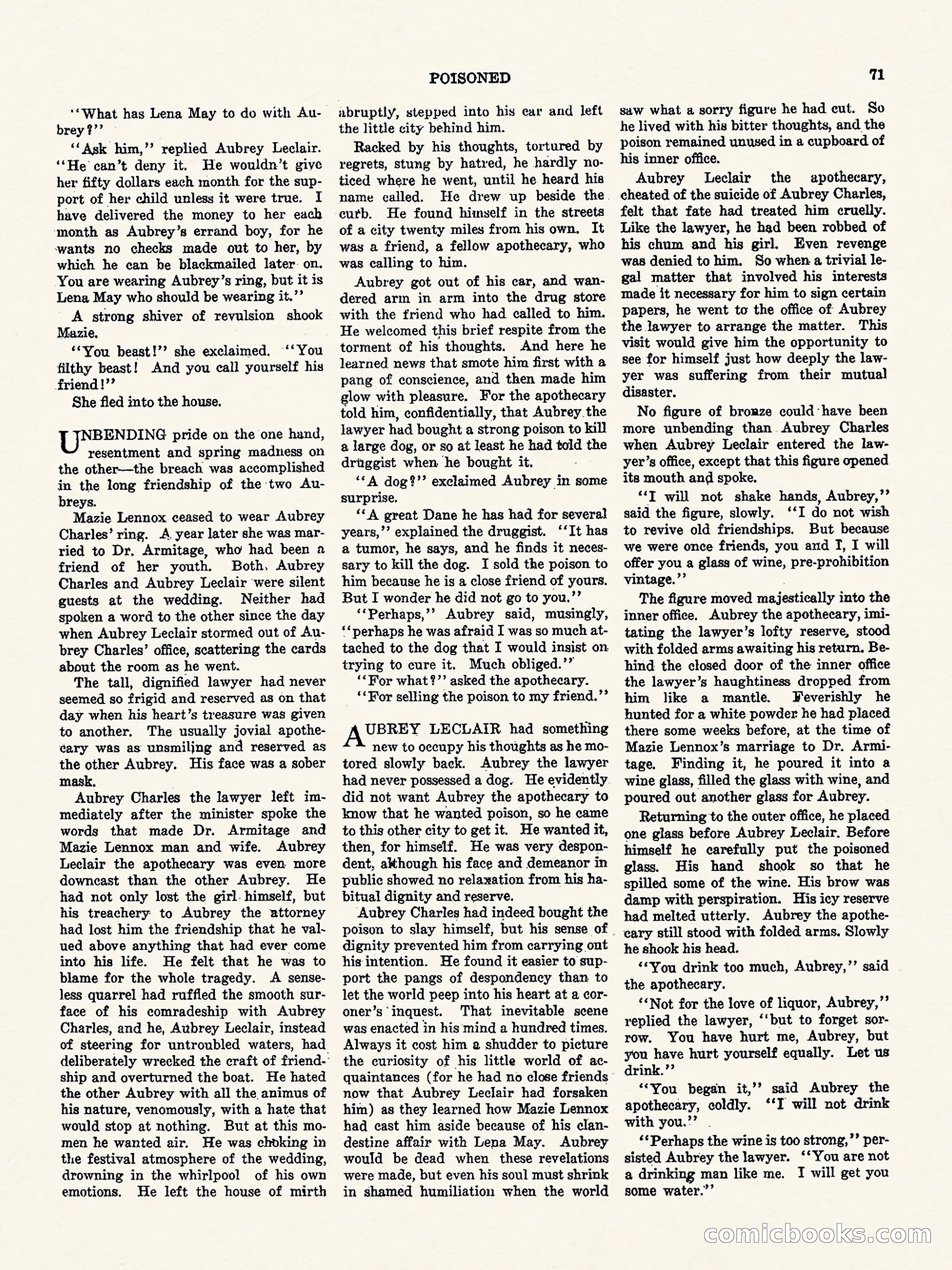 Weird Tales, Vol. 2, No. 4 — page 72 of 98
