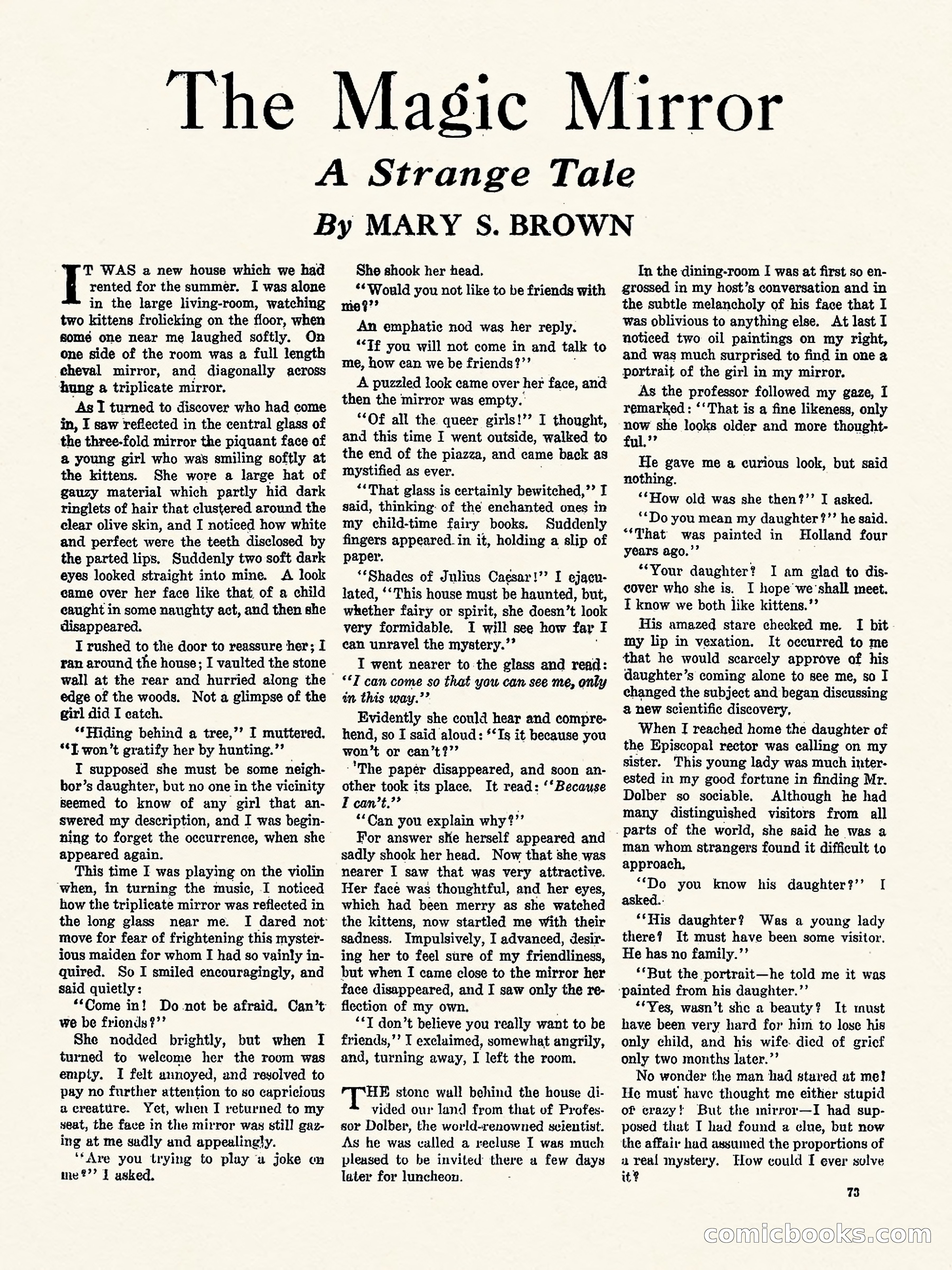 Weird Tales, Vol. 2, No. 4 — page 74 of 98