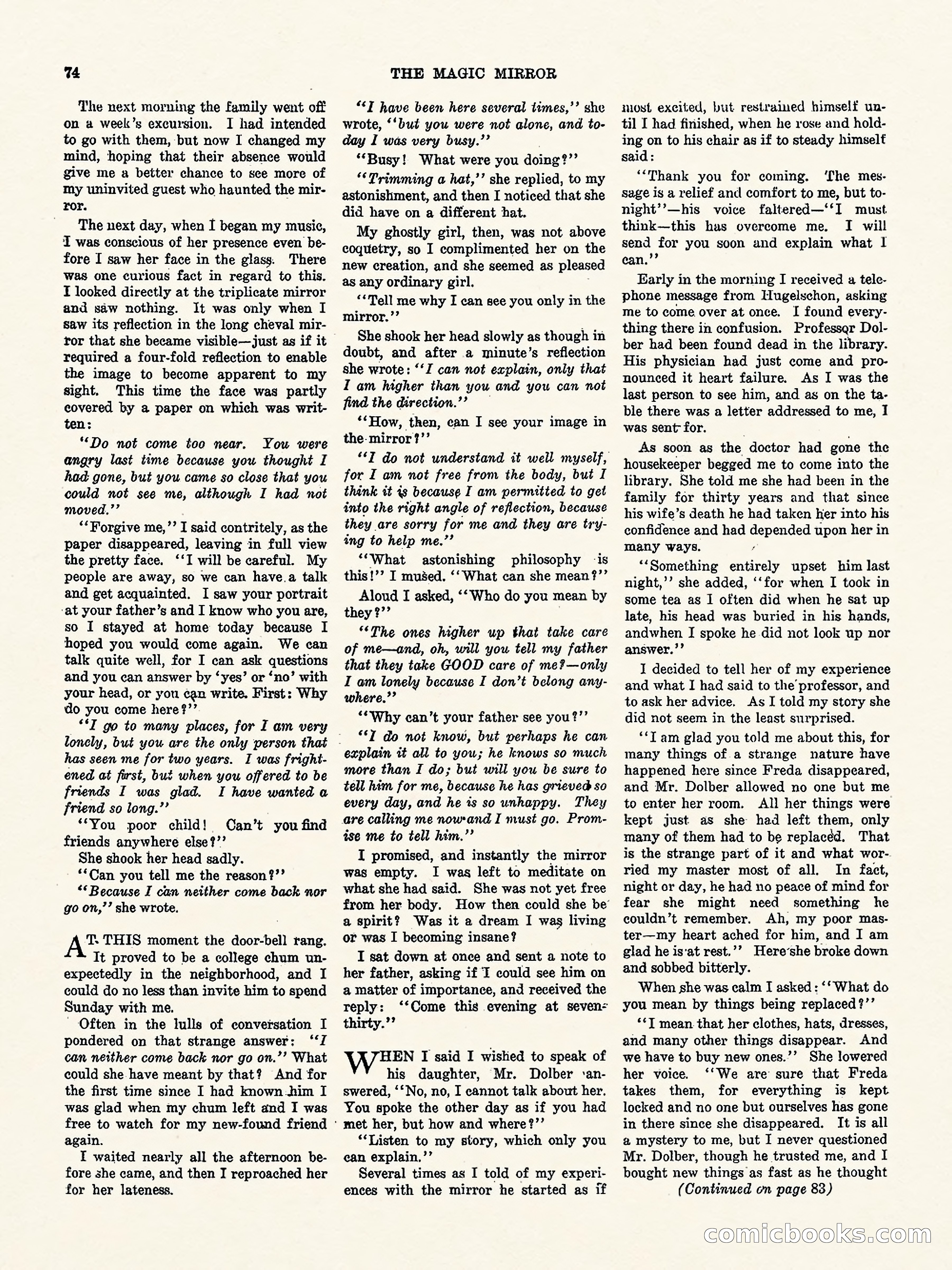 Weird Tales, Vol. 2, No. 4 — page 75 of 98