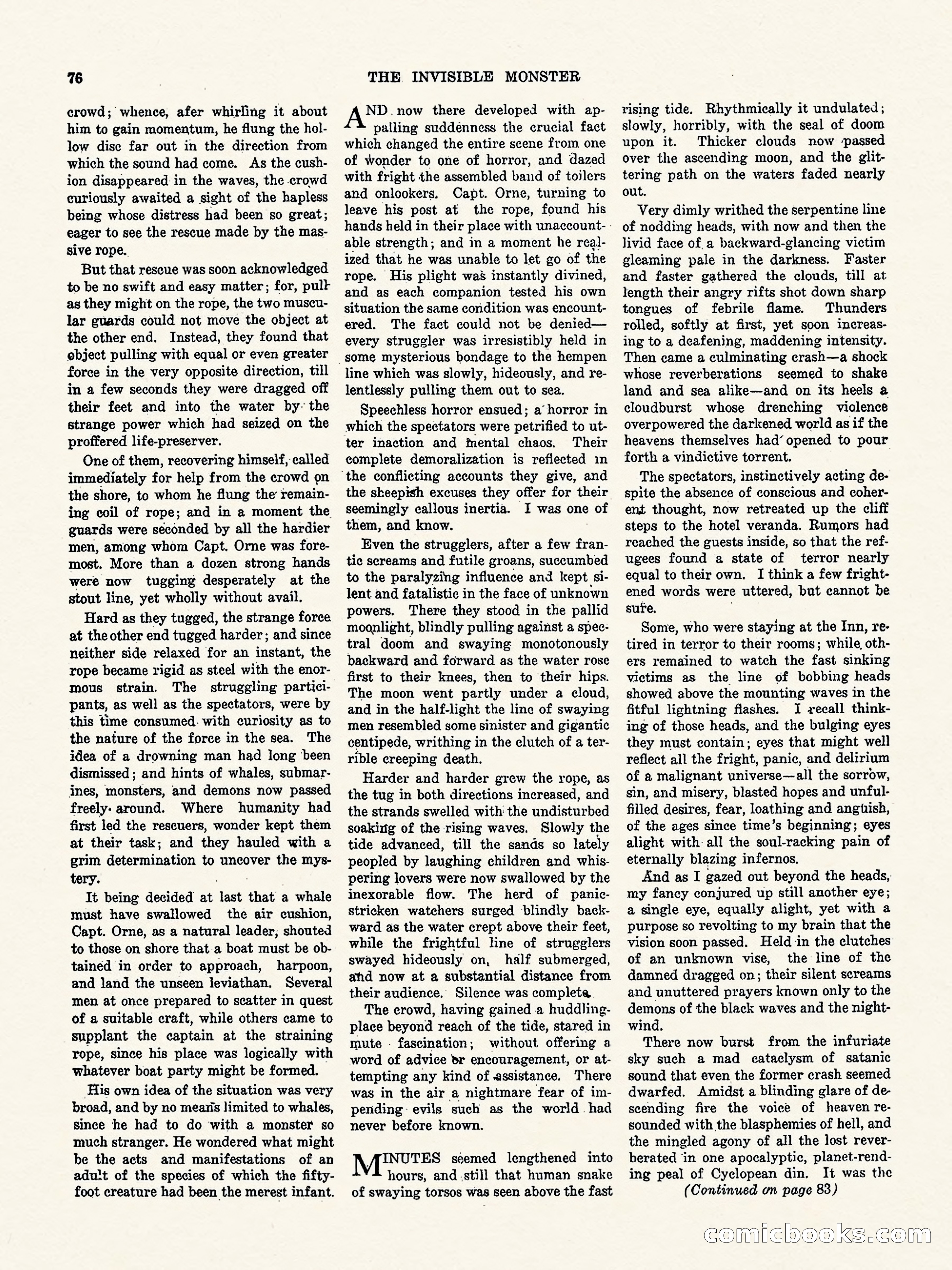 Weird Tales, Vol. 2, No. 4 — page 77 of 98