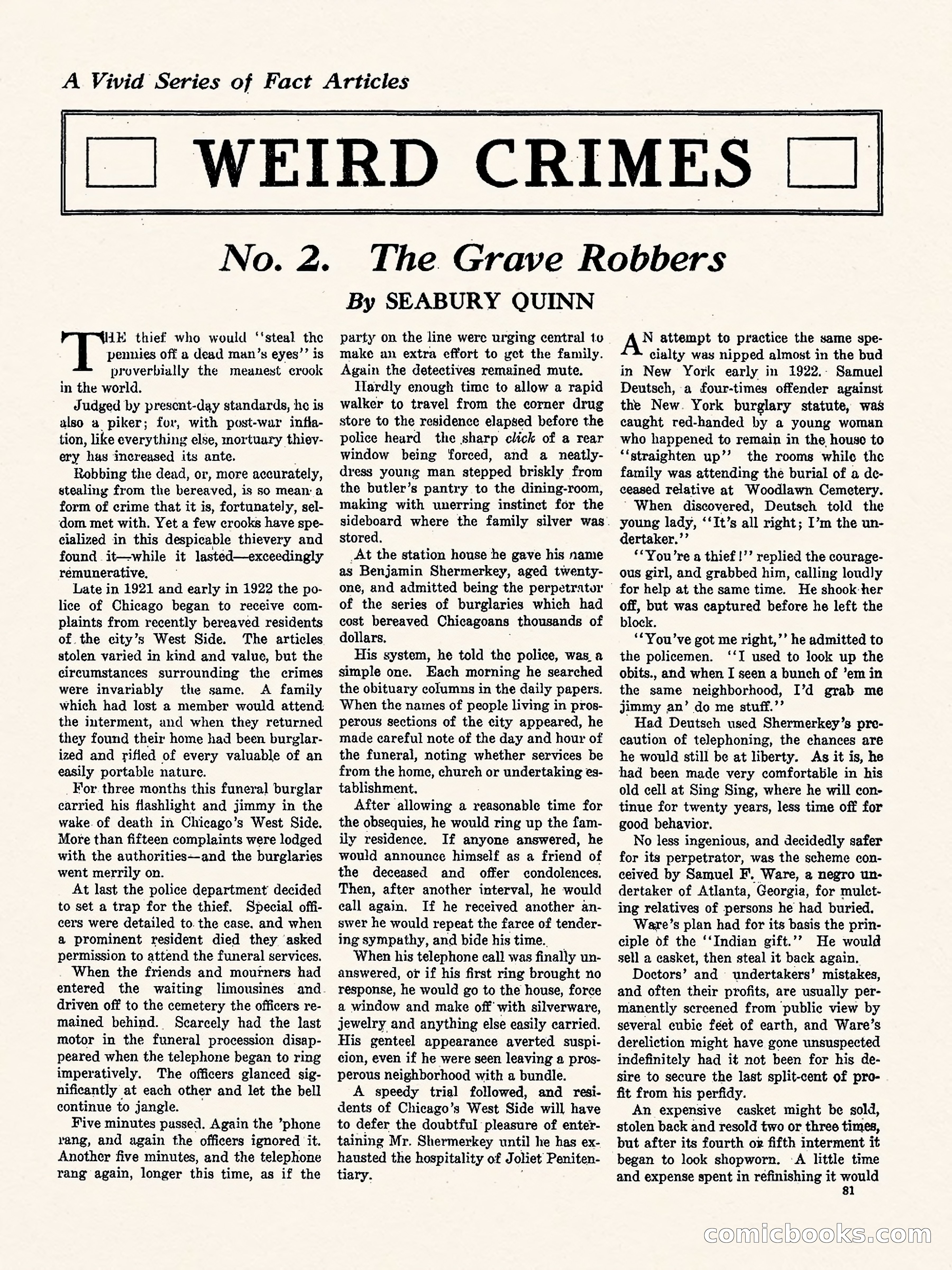Weird Tales, Vol. 2, No. 4 — page 82 of 98