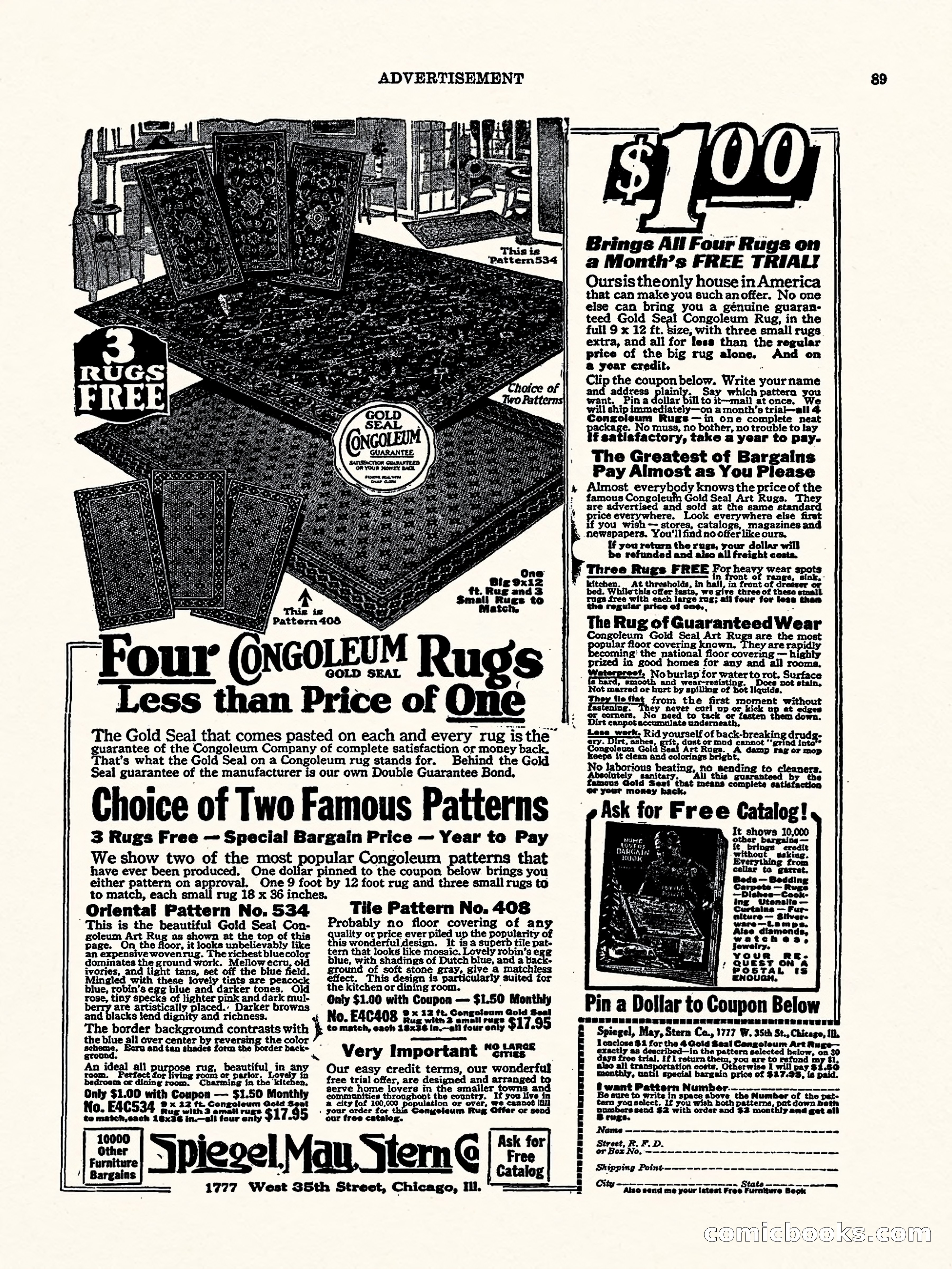 Weird Tales, Vol. 2, No. 4 — page 90 of 98