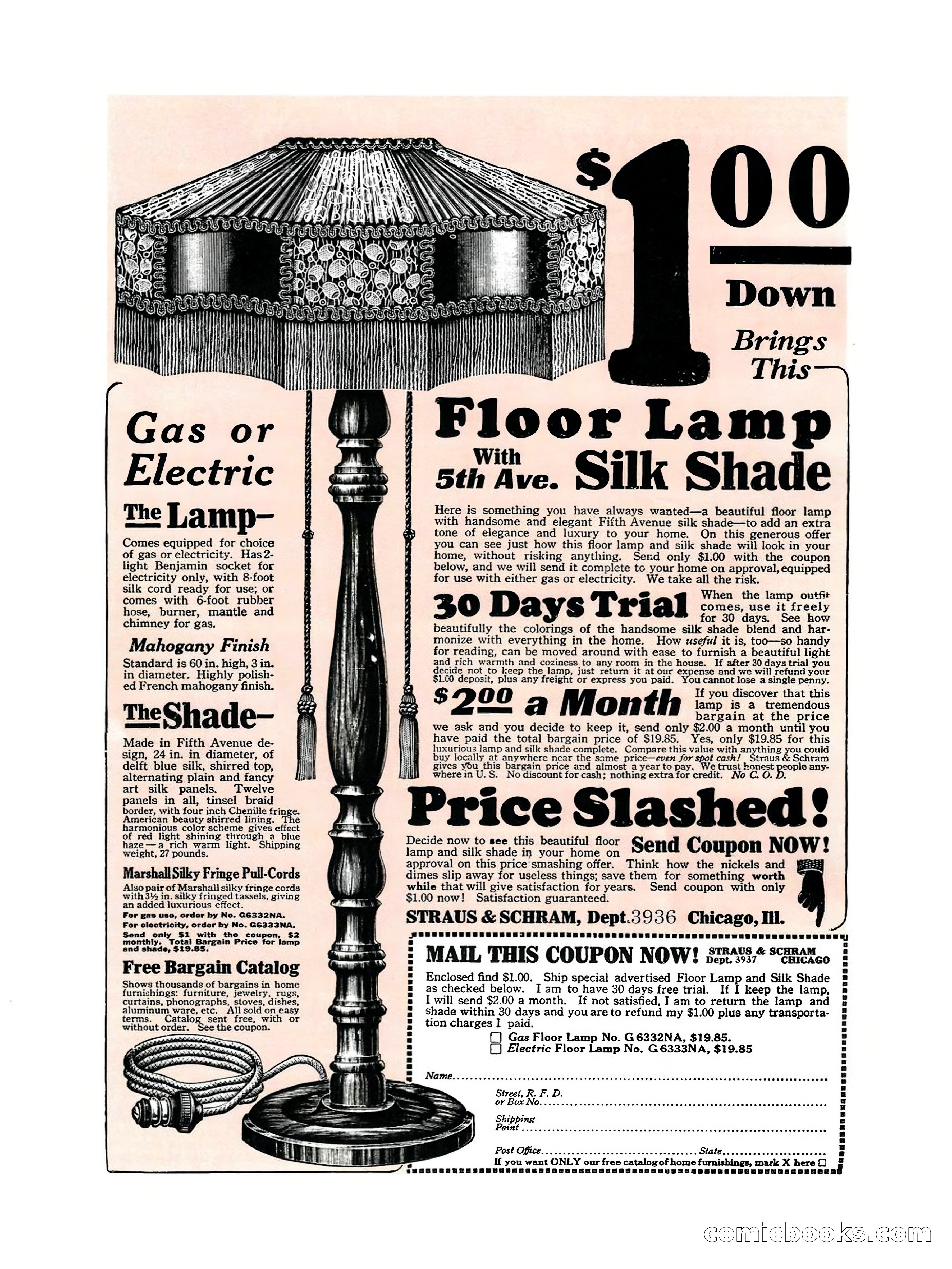 Weird Tales, Vol. 2, No. 4 — page 98 of 98