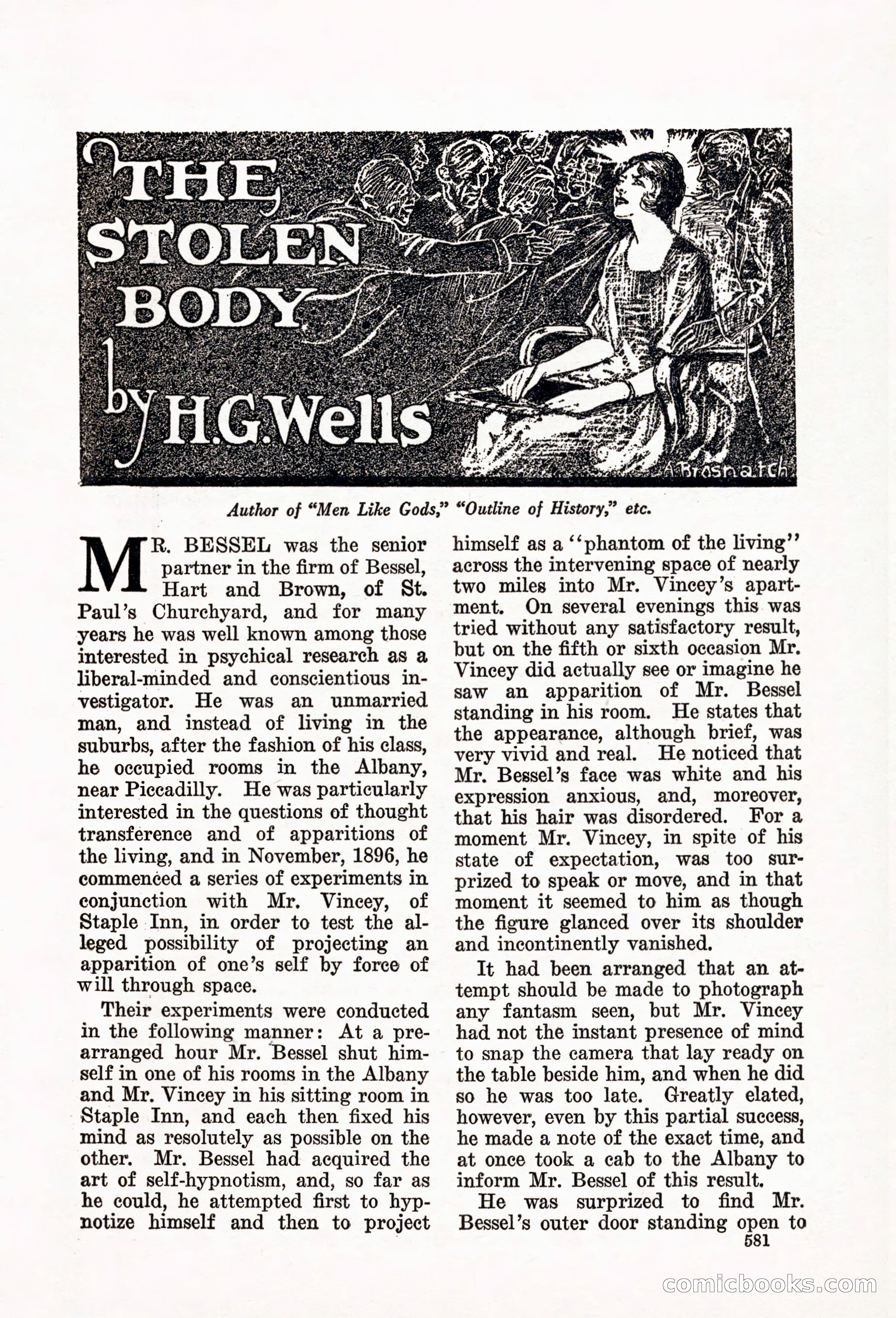 Weird Tales, Vol. 6, No. 5 — page 7 of 148