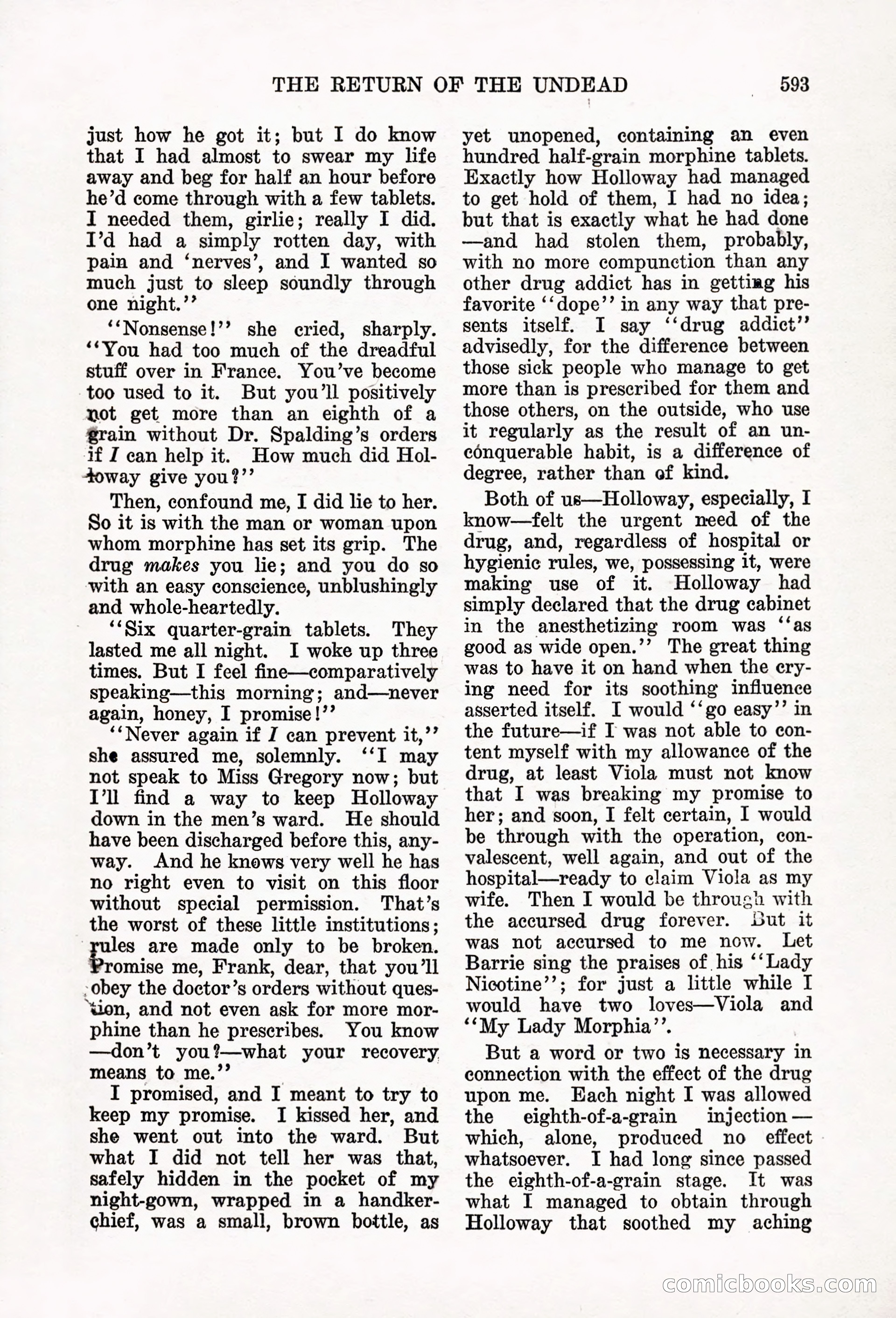 Weird Tales, Vol. 6, No. 5 — page 19 of 148