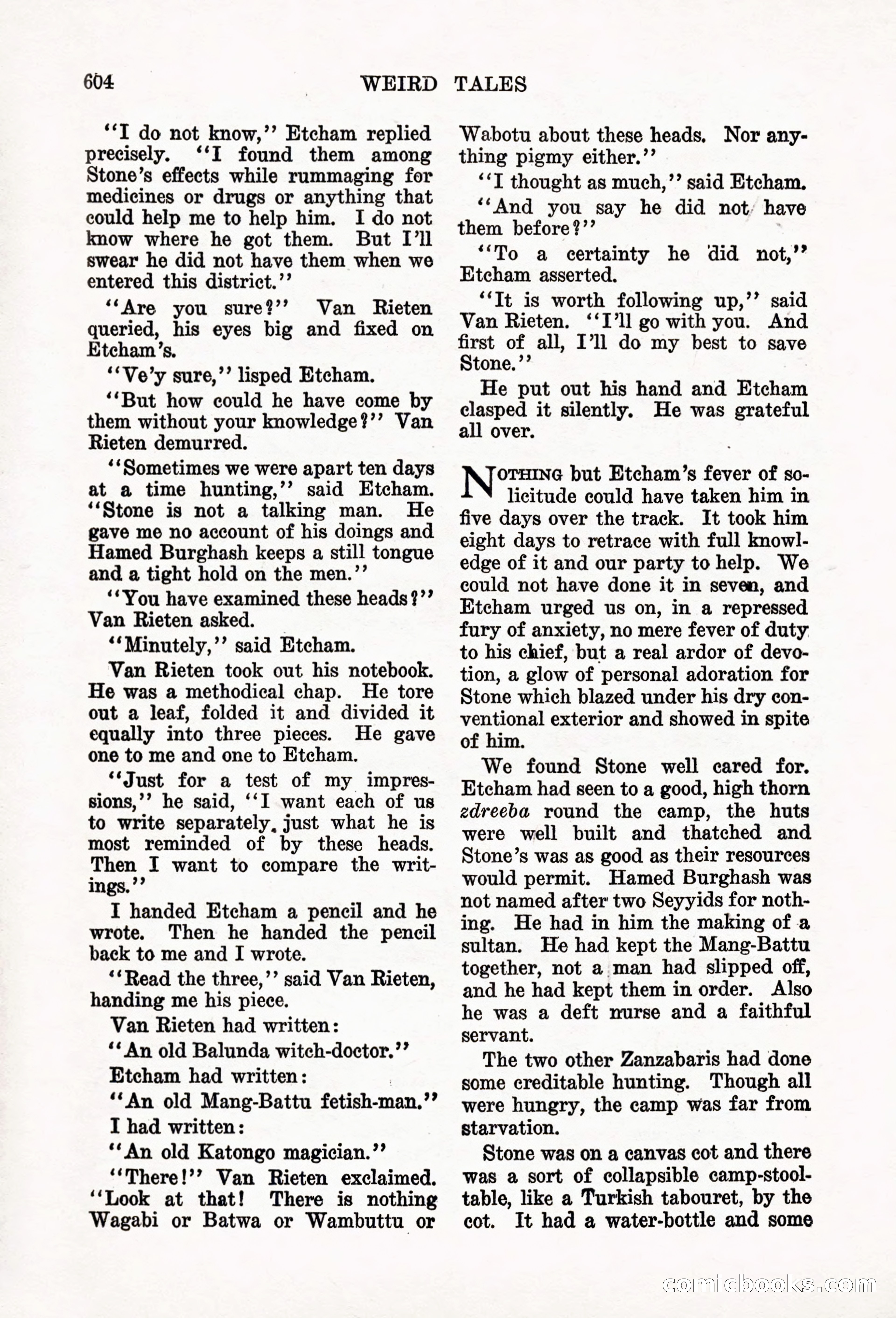 Weird Tales, Vol. 6, No. 5 — page 30 of 148