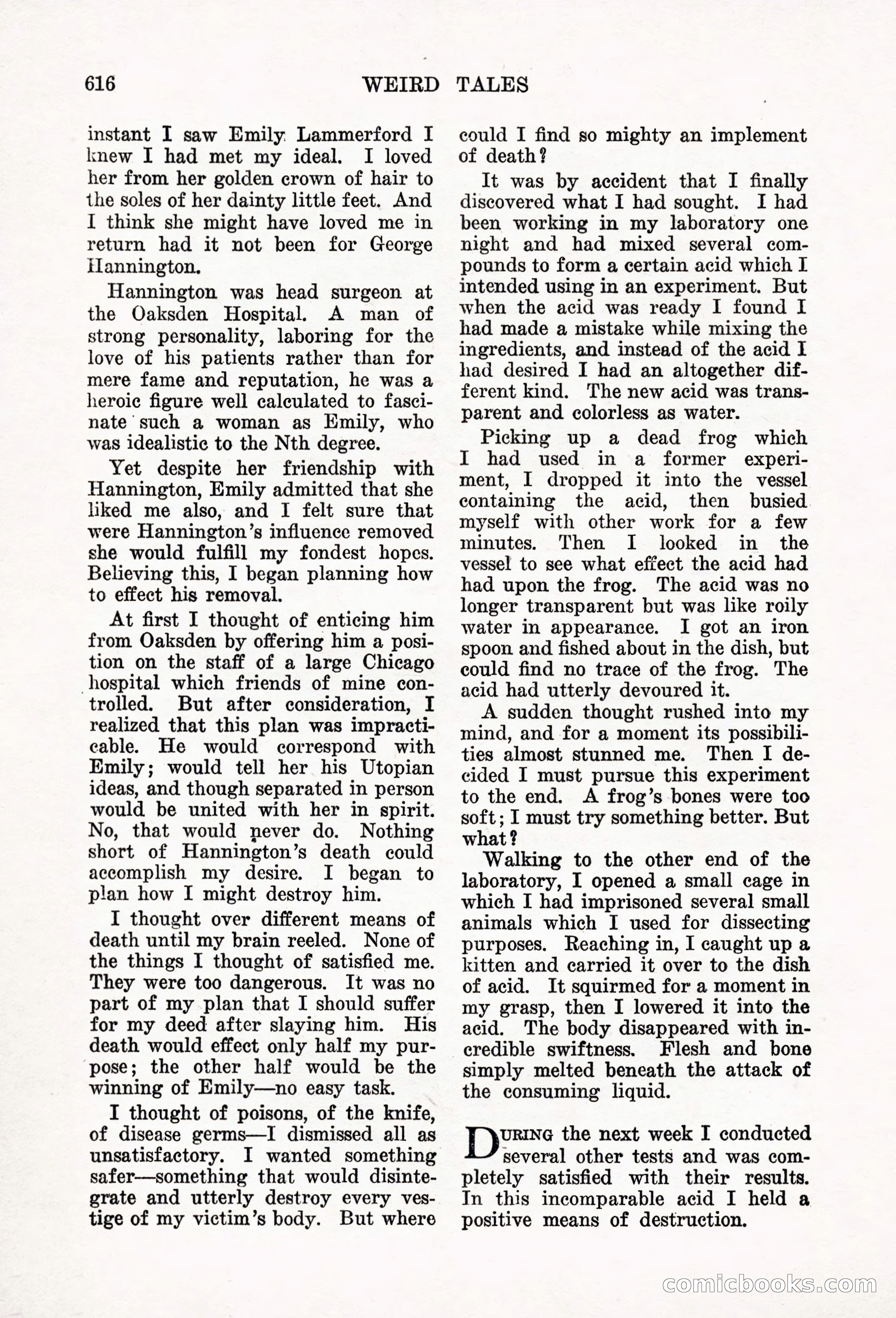 Weird Tales, Vol. 6, No. 5 — page 42 of 148