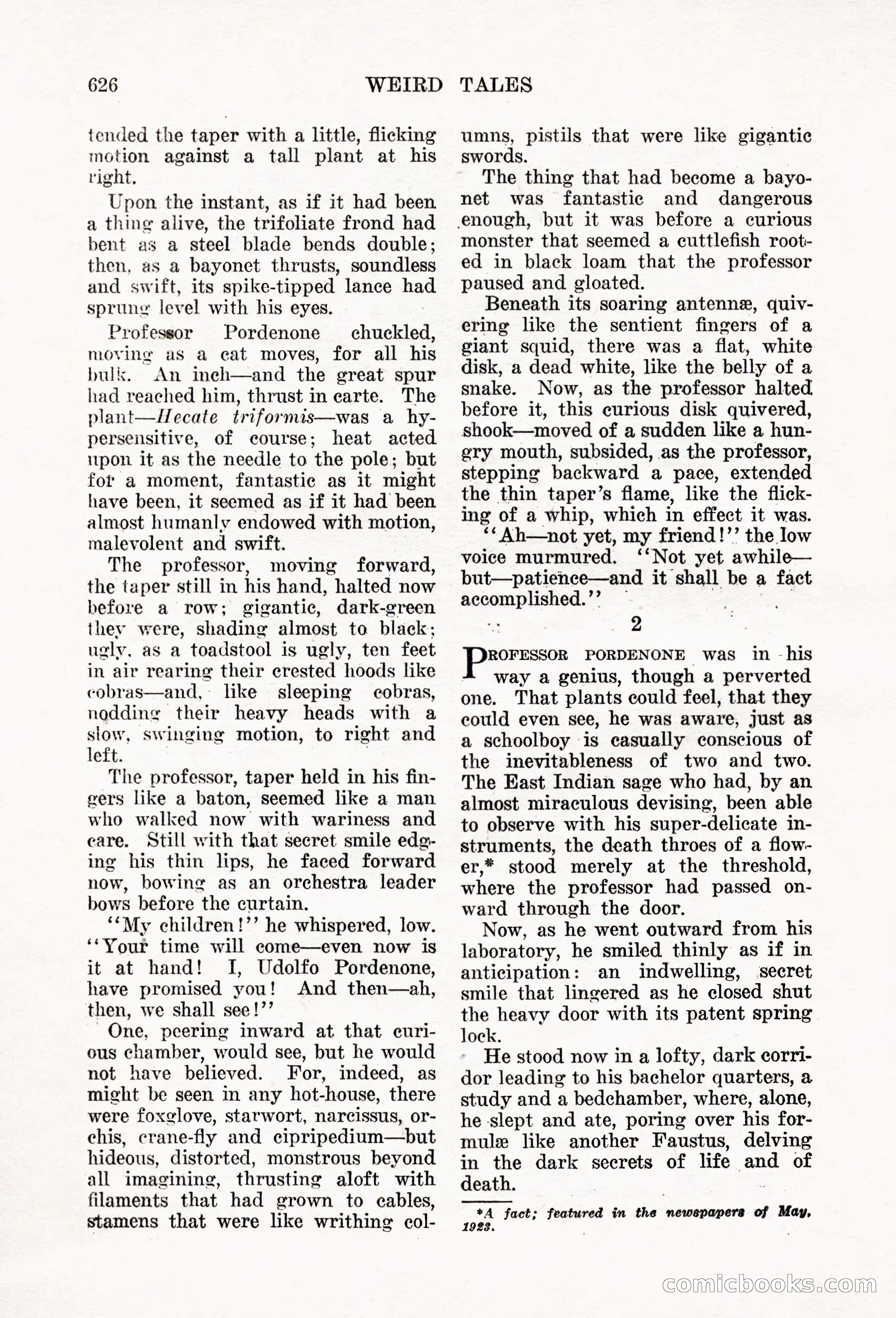 Weird Tales, Vol. 6, No. 5 — page 52 of 148