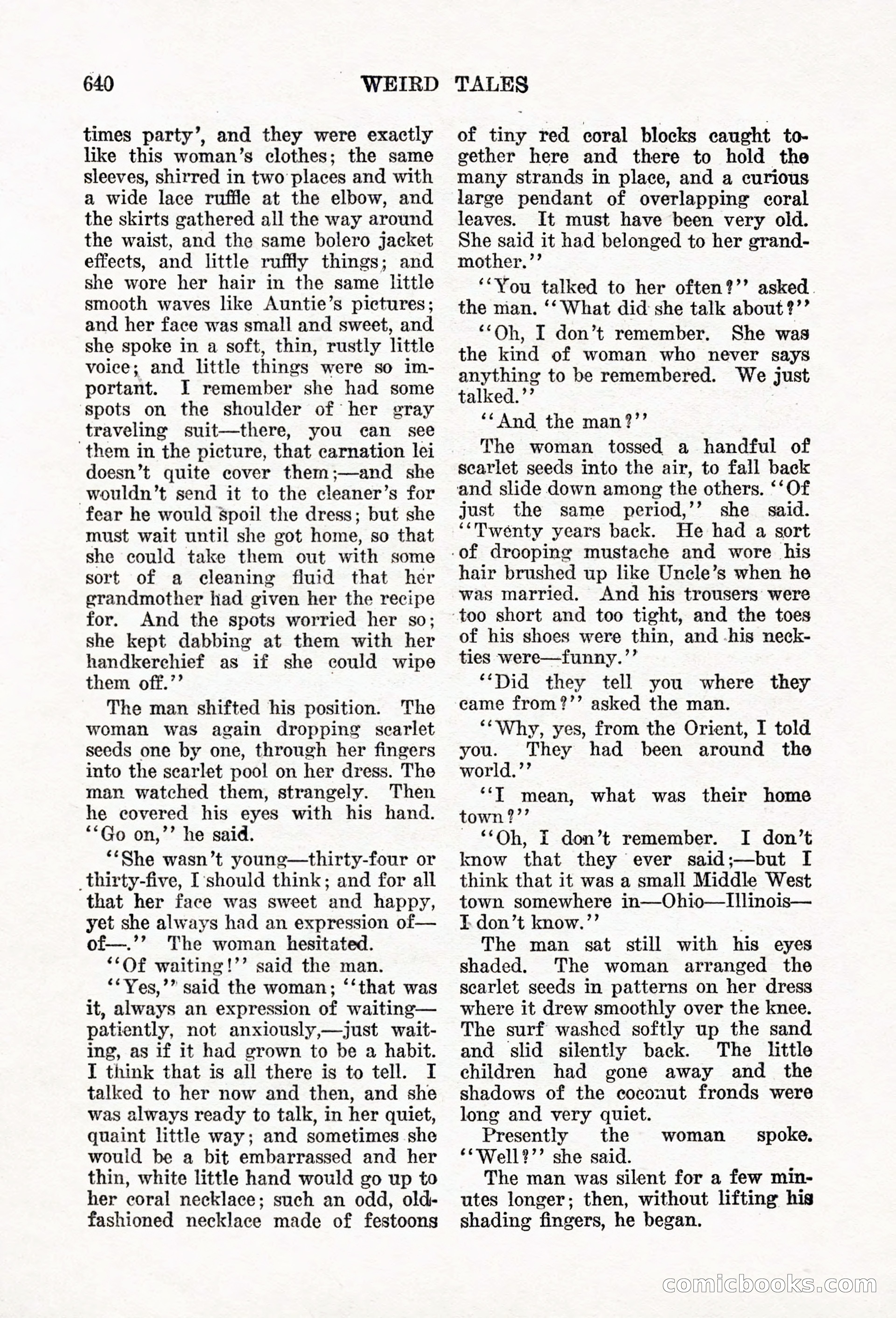 Weird Tales, Vol. 6, No. 5 — page 66 of 148