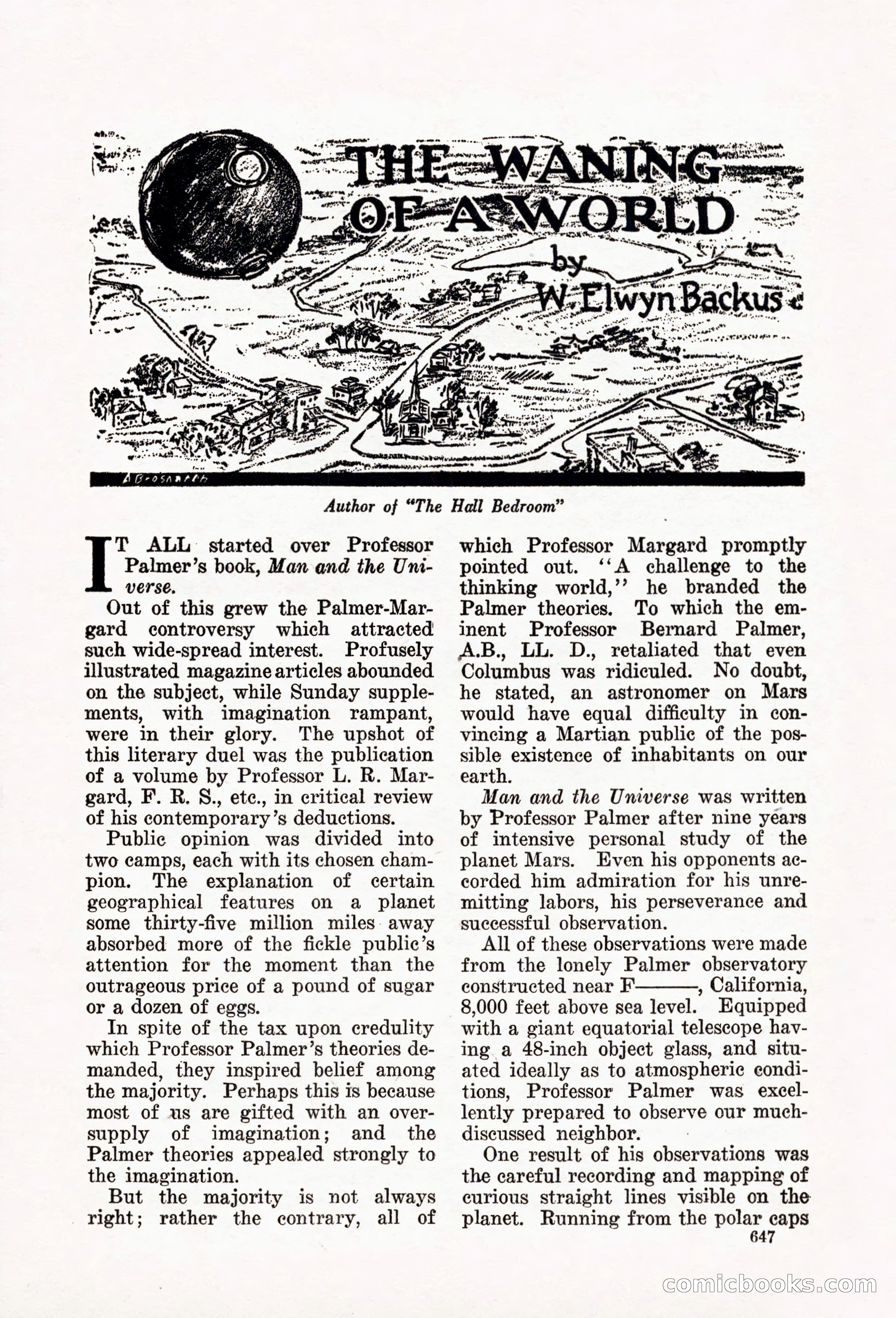 Weird Tales, Vol. 6, No. 5 — page 73 of 148