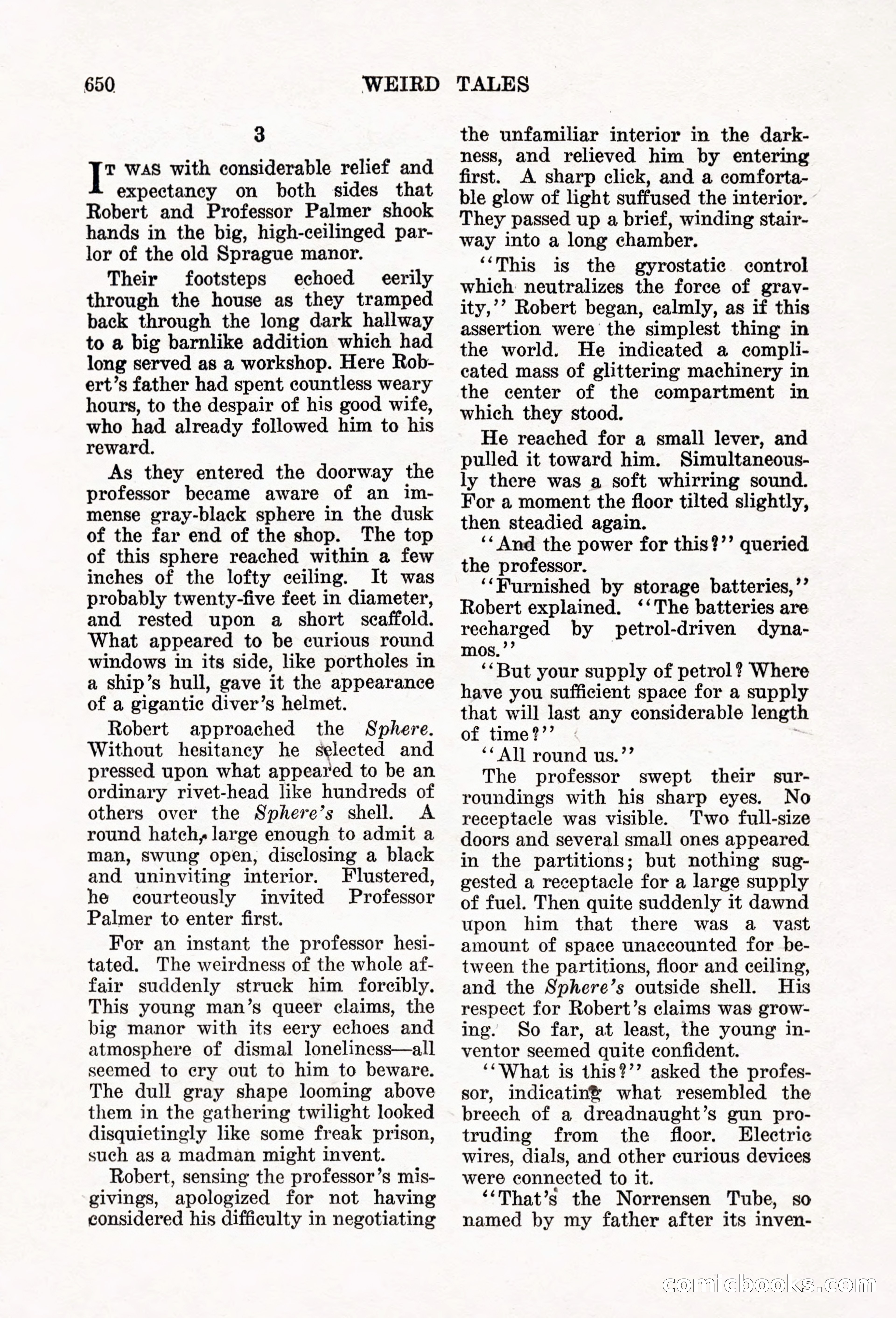 Weird Tales, Vol. 6, No. 5 — page 76 of 148