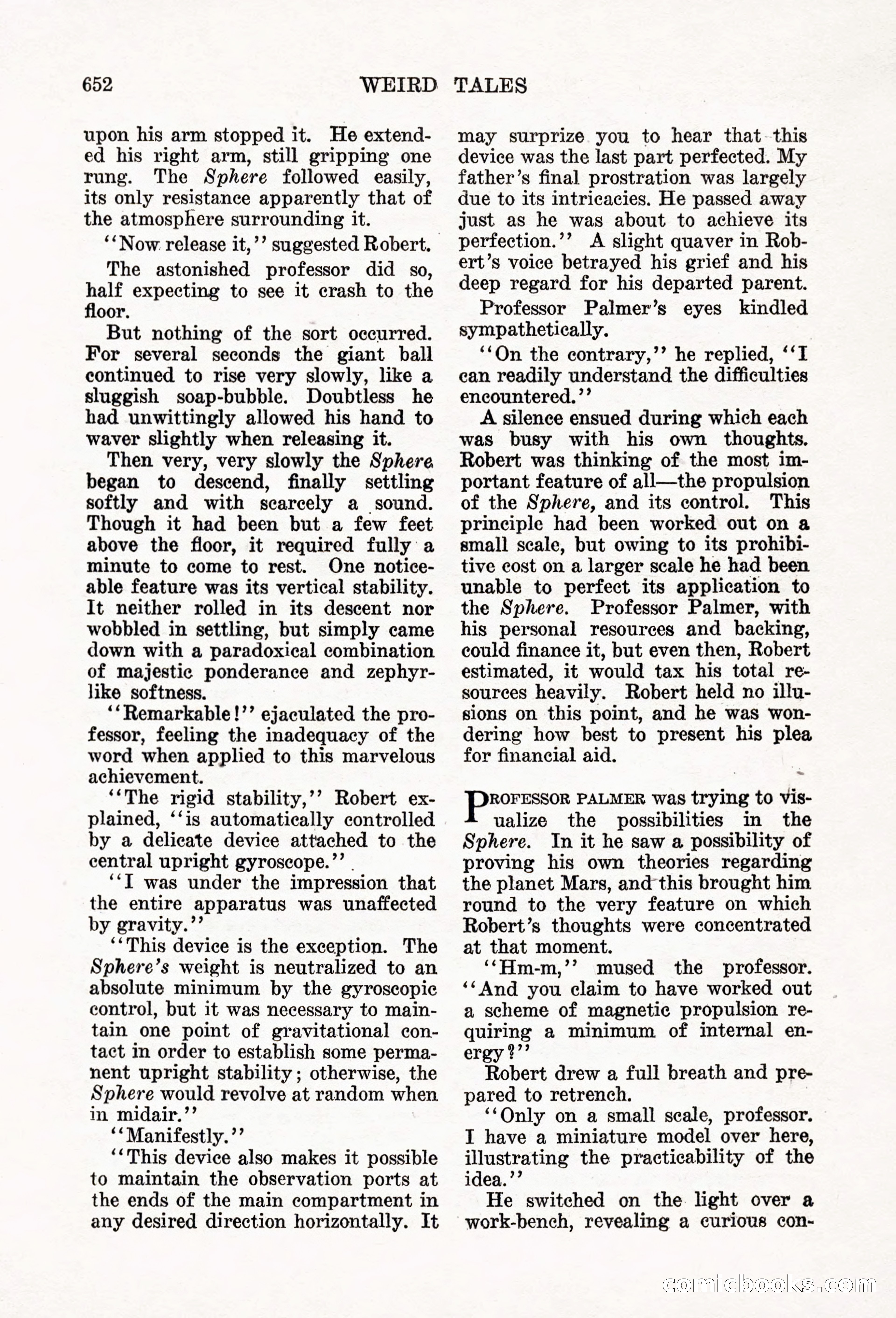 Weird Tales, Vol. 6, No. 5 — page 78 of 148