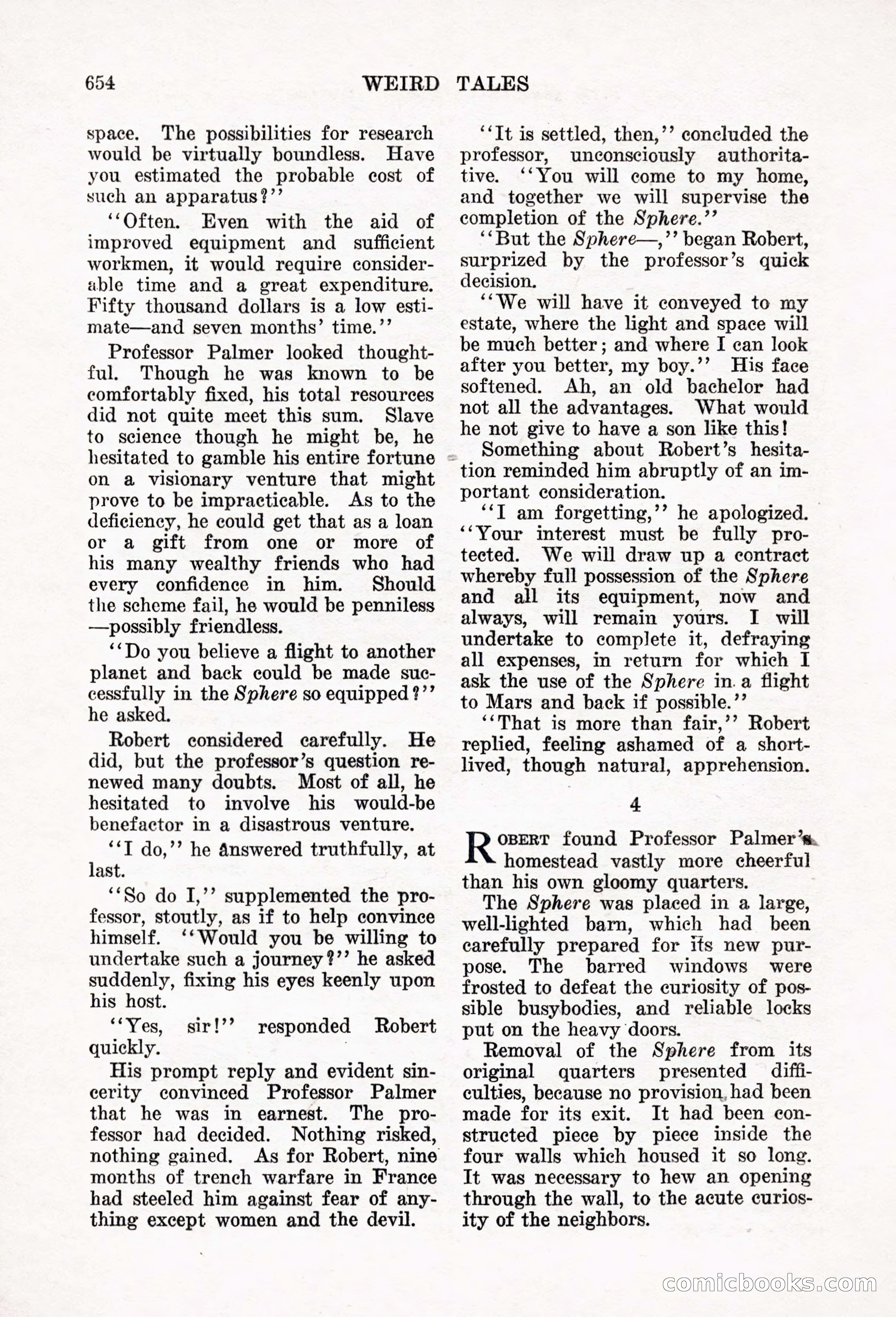 Weird Tales, Vol. 6, No. 5 — page 80 of 148