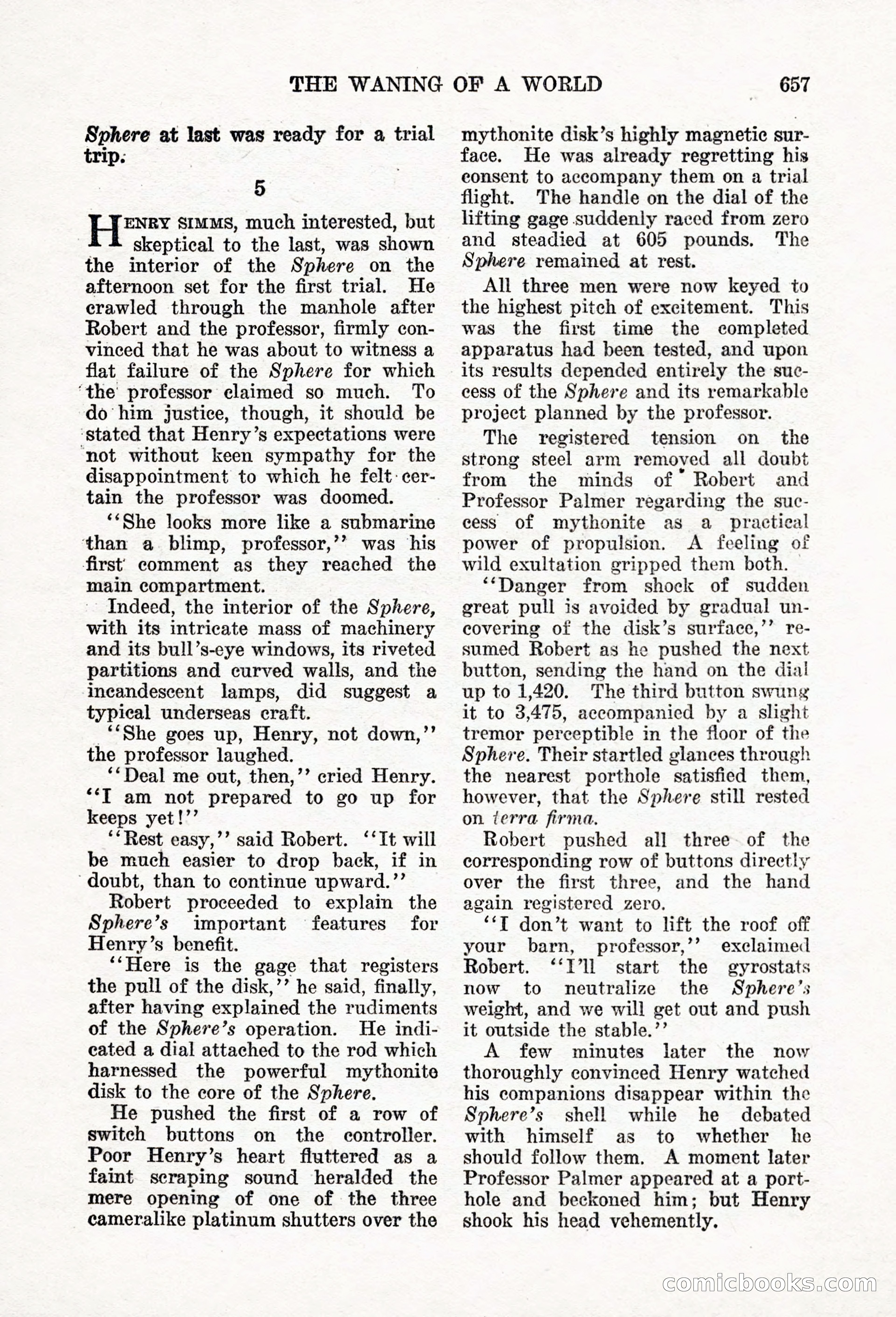 Weird Tales, Vol. 6, No. 5 — page 83 of 148