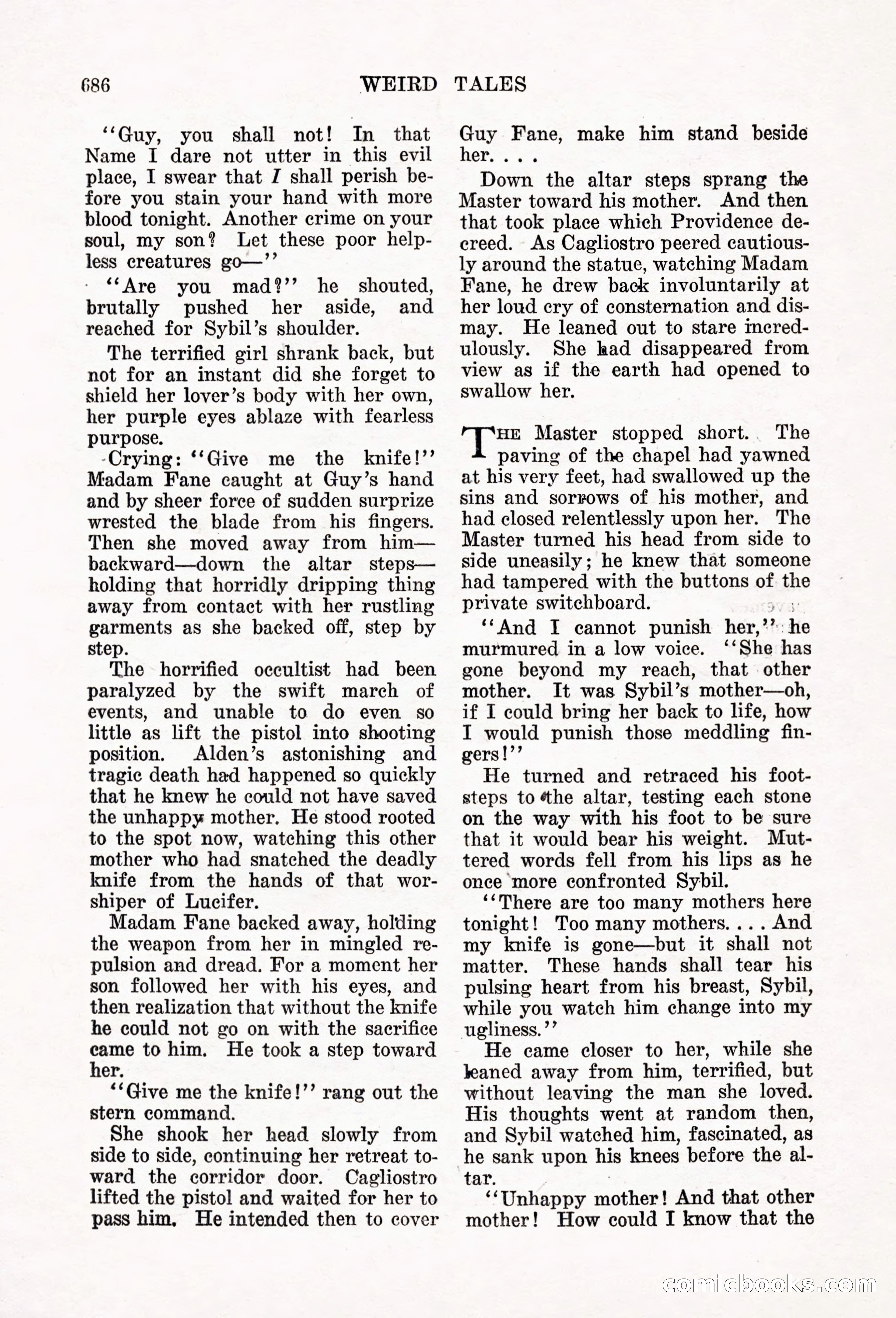 Weird Tales, Vol. 6, No. 5 — page 112 of 148