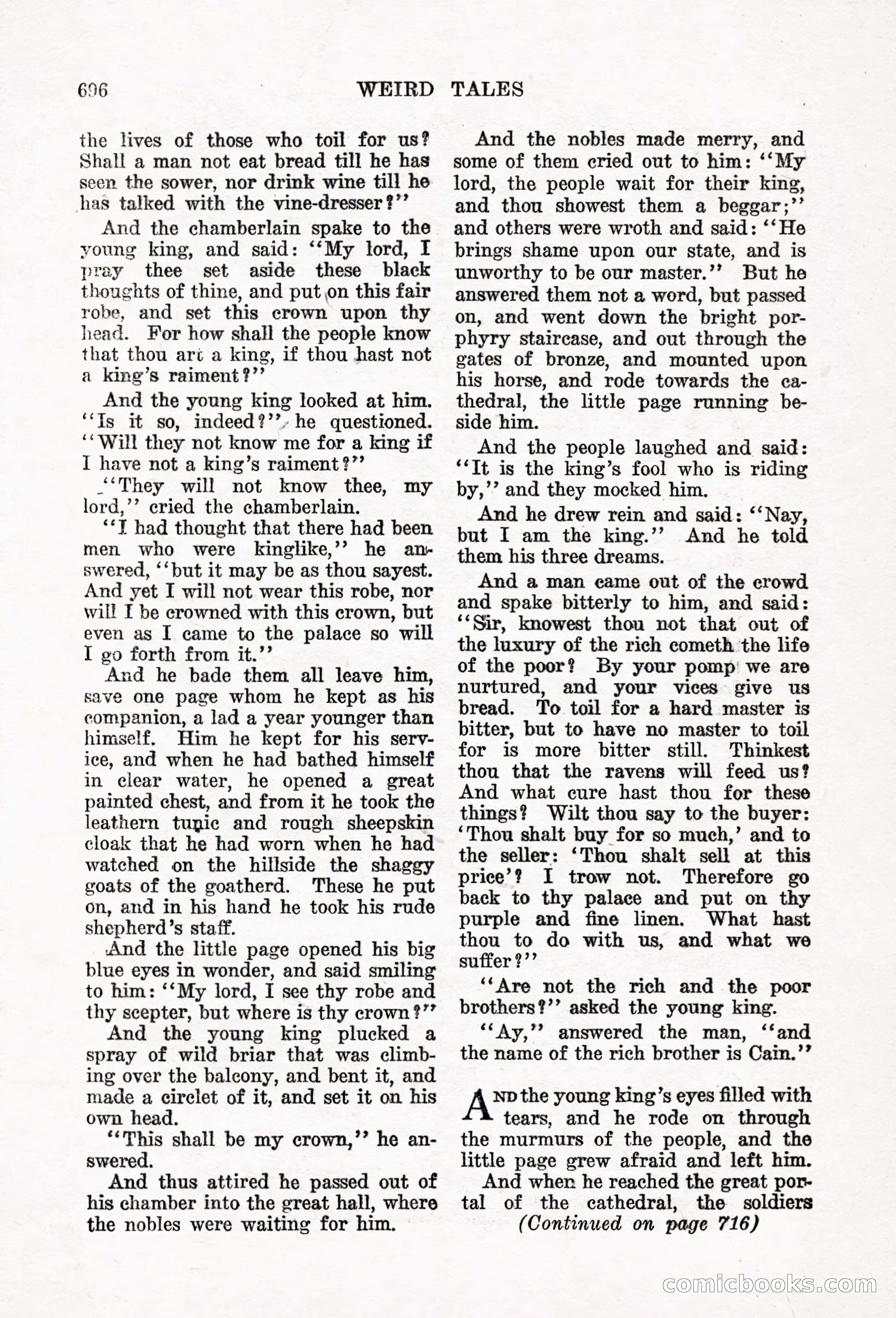 Weird Tales, Vol. 6, No. 5 — page 122 of 148