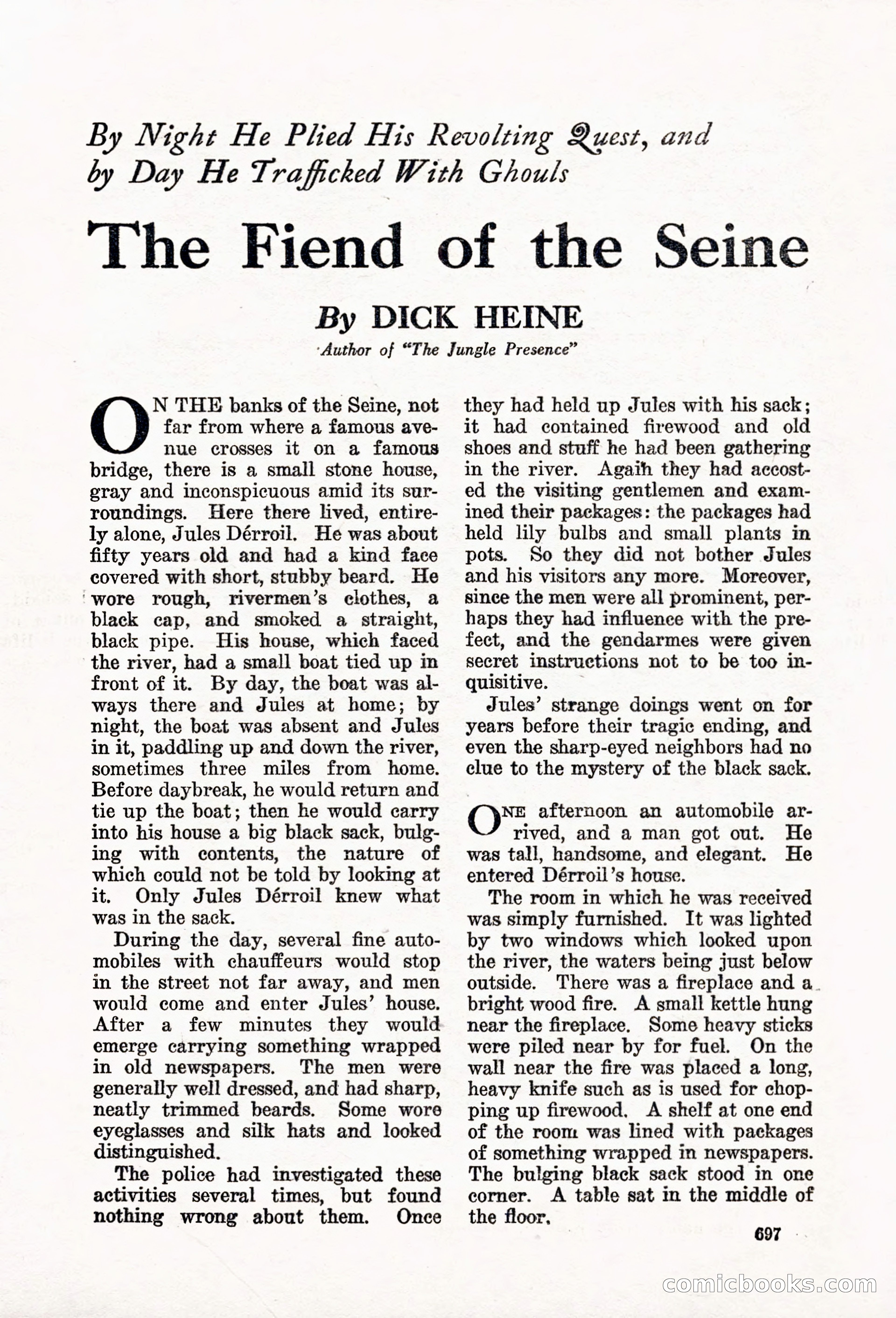 Weird Tales, Vol. 6, No. 5 — page 123 of 148