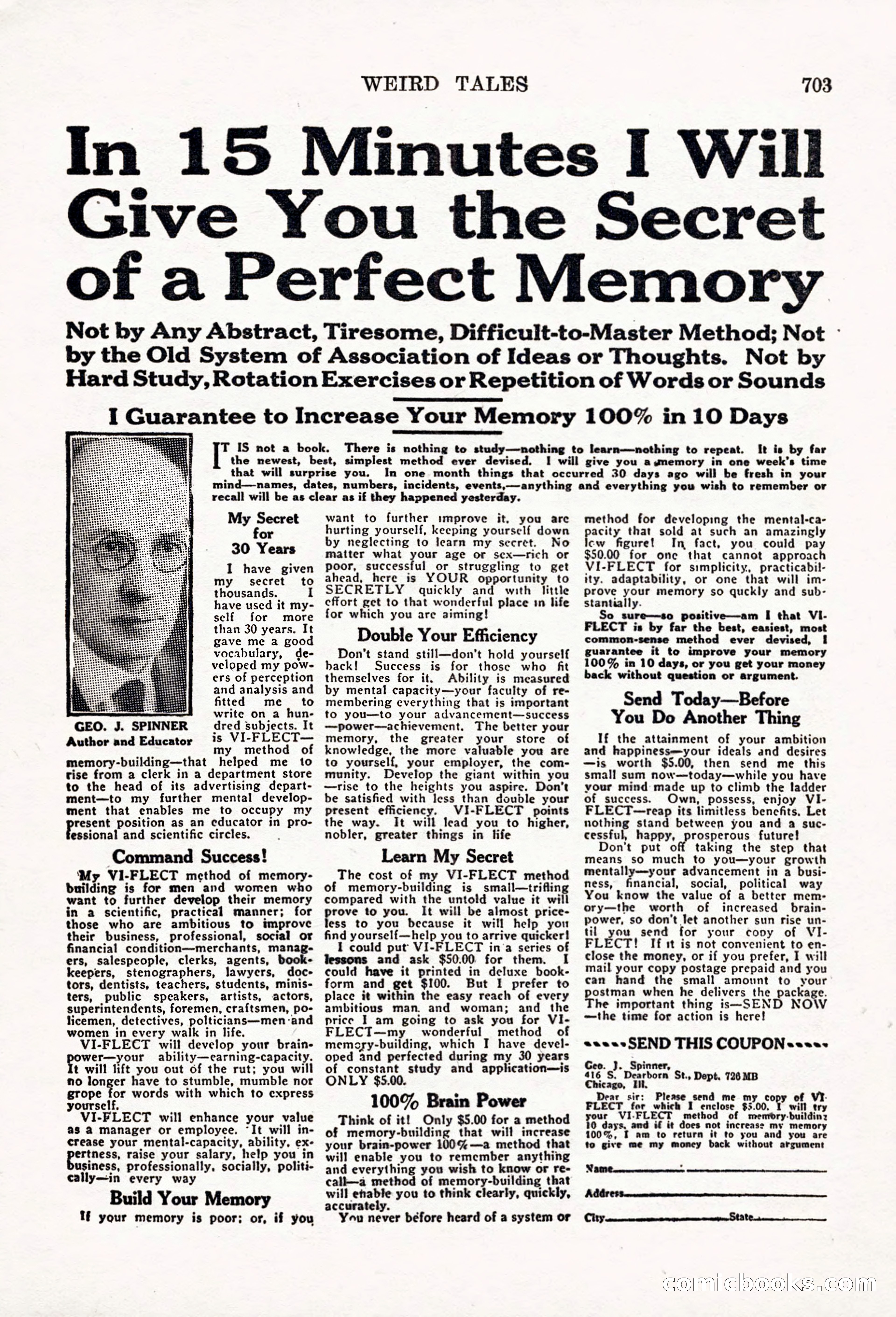 Weird Tales, Vol. 6, No. 5 — page 129 of 148