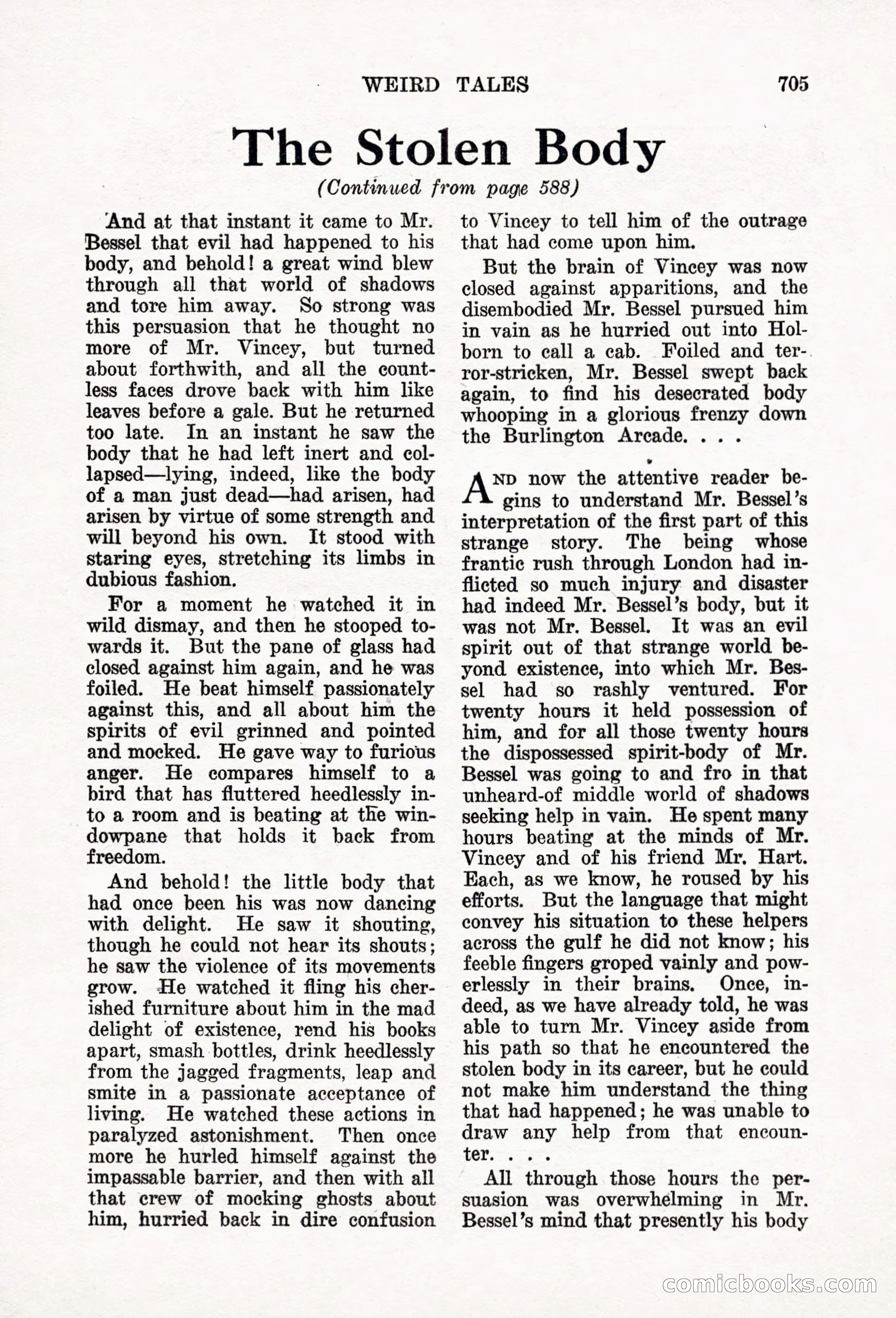 Weird Tales, Vol. 6, No. 5 — page 131 of 148