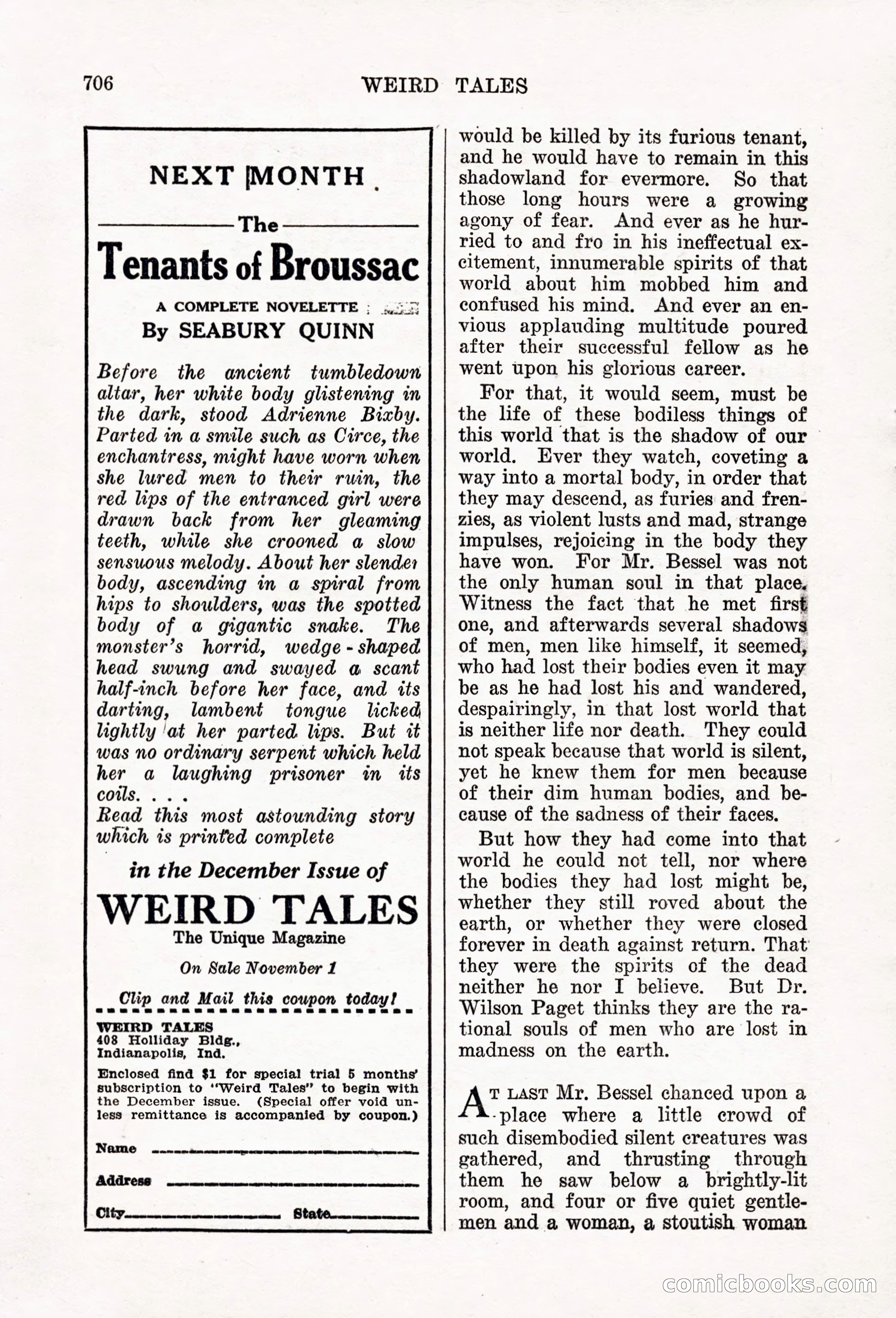 Weird Tales, Vol. 6, No. 5 — page 132 of 148
