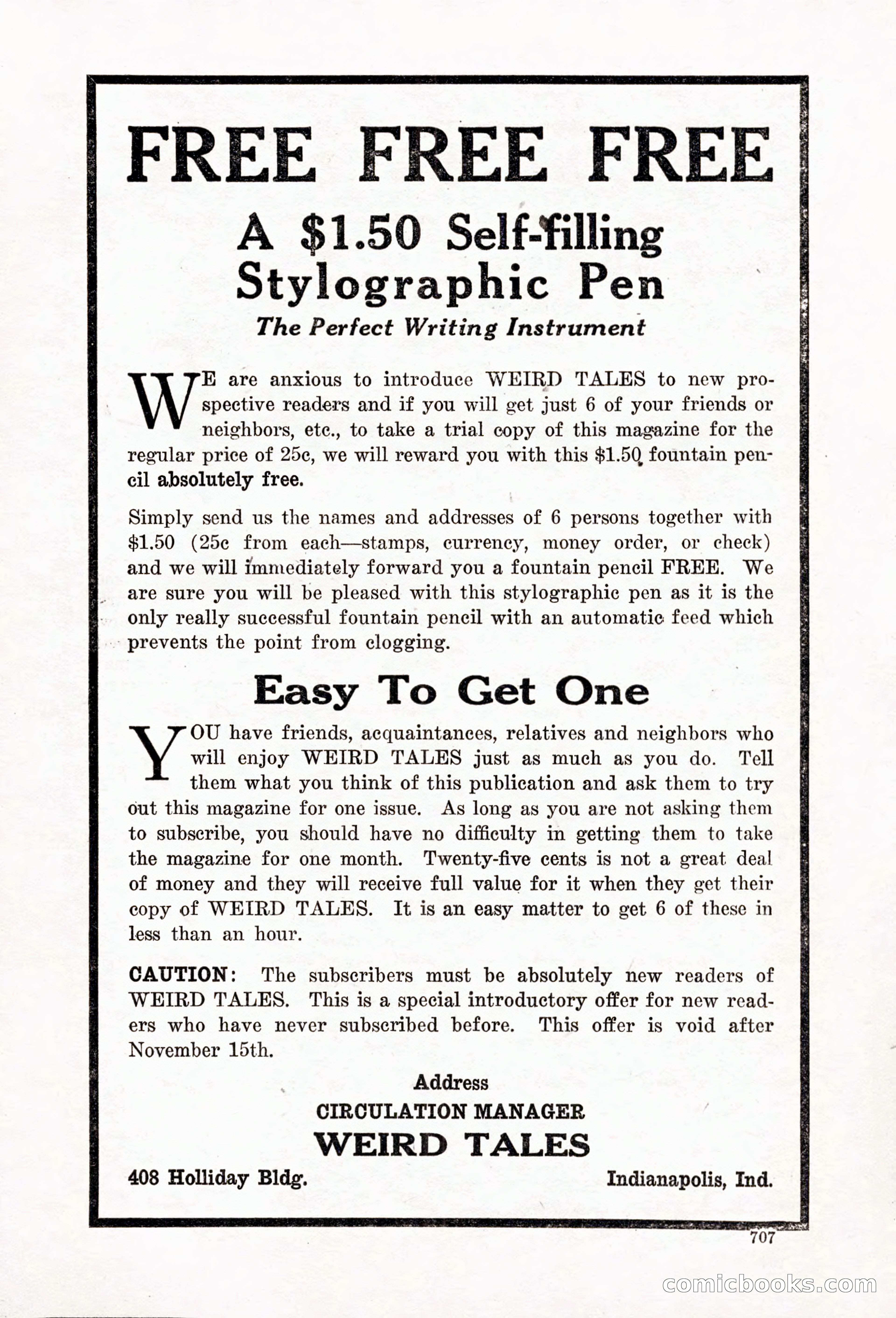 Weird Tales, Vol. 6, No. 5 — page 133 of 148