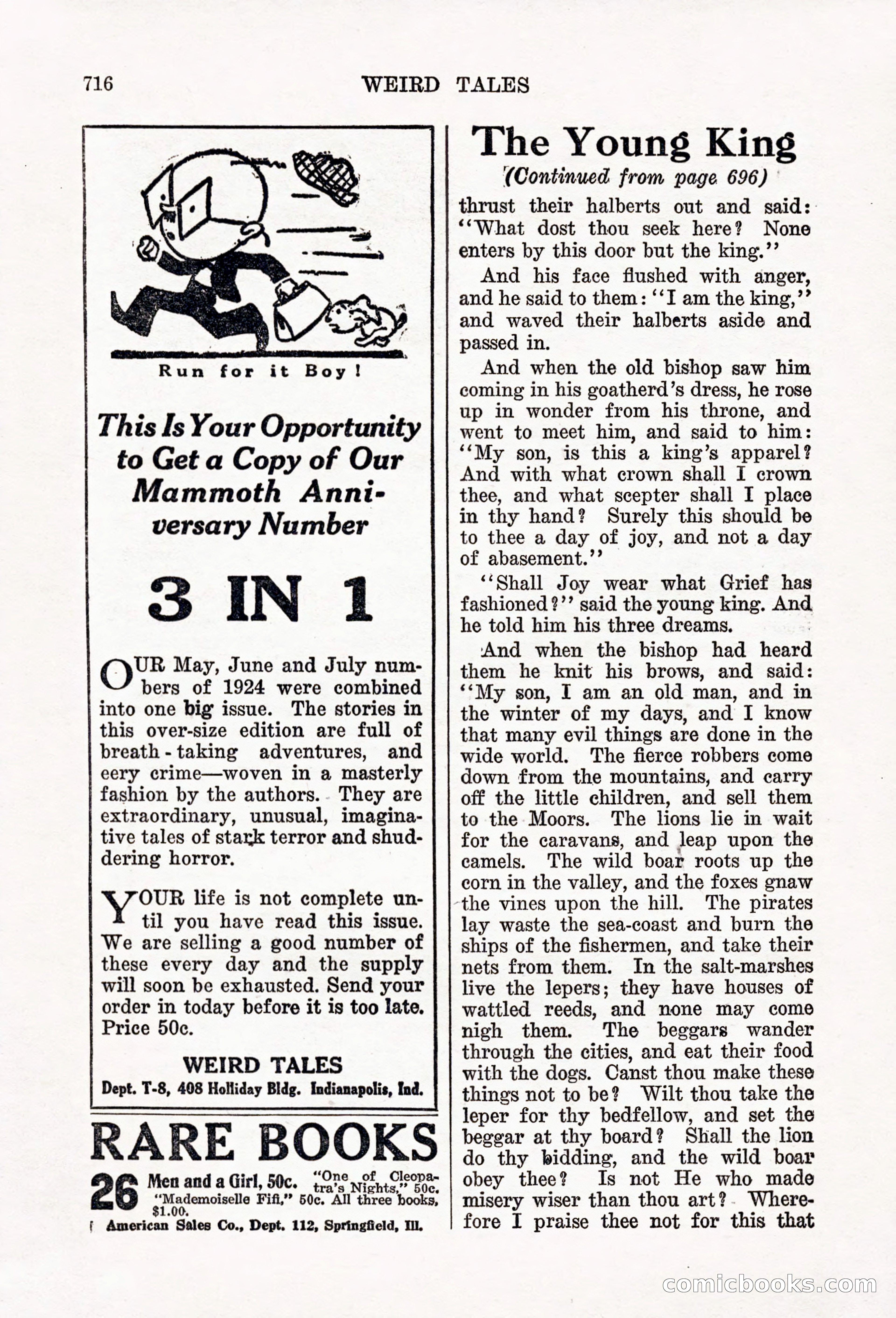 Weird Tales, Vol. 6, No. 5 — page 142 of 148