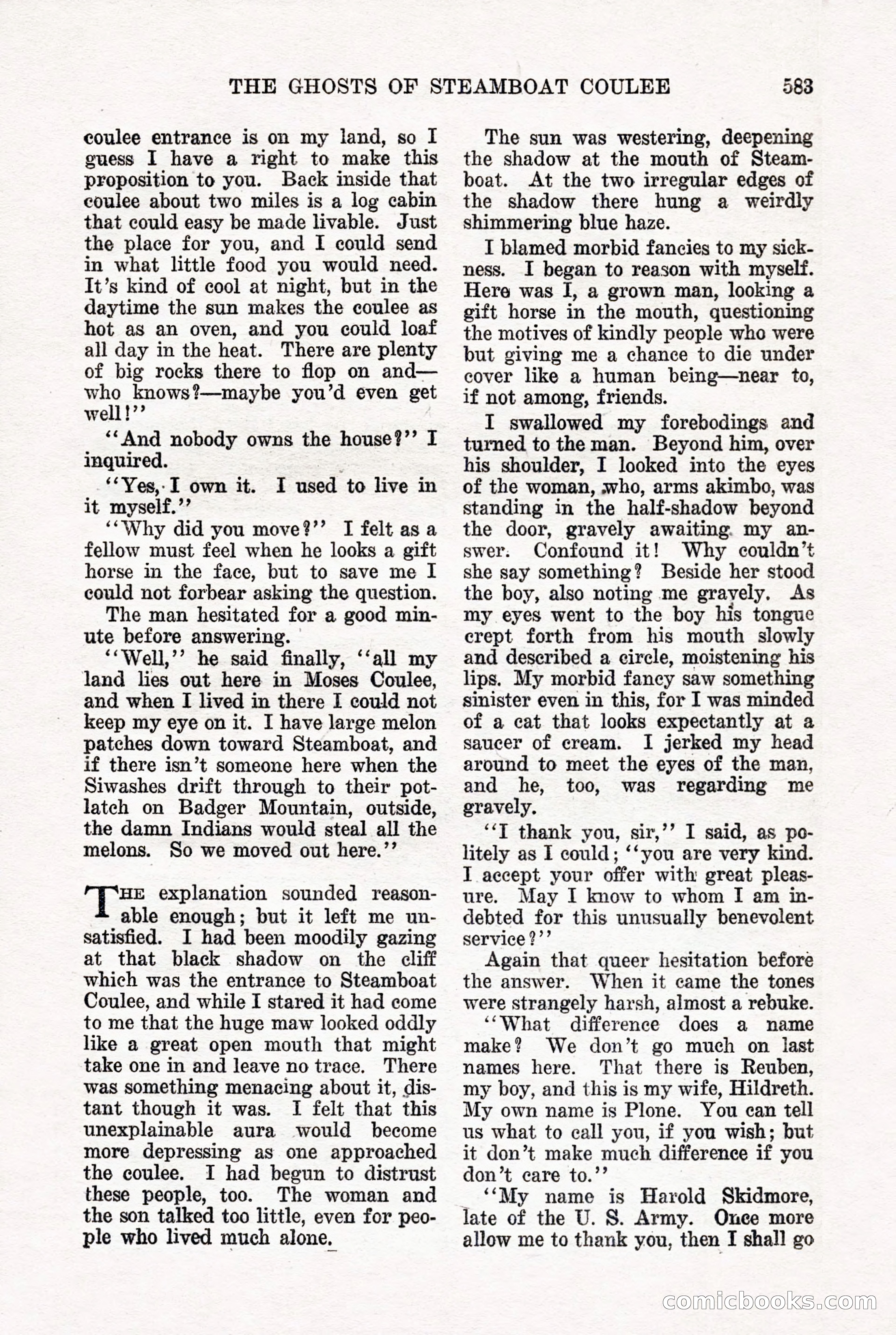 Weird Tales, May 1926 — page 9 of 148