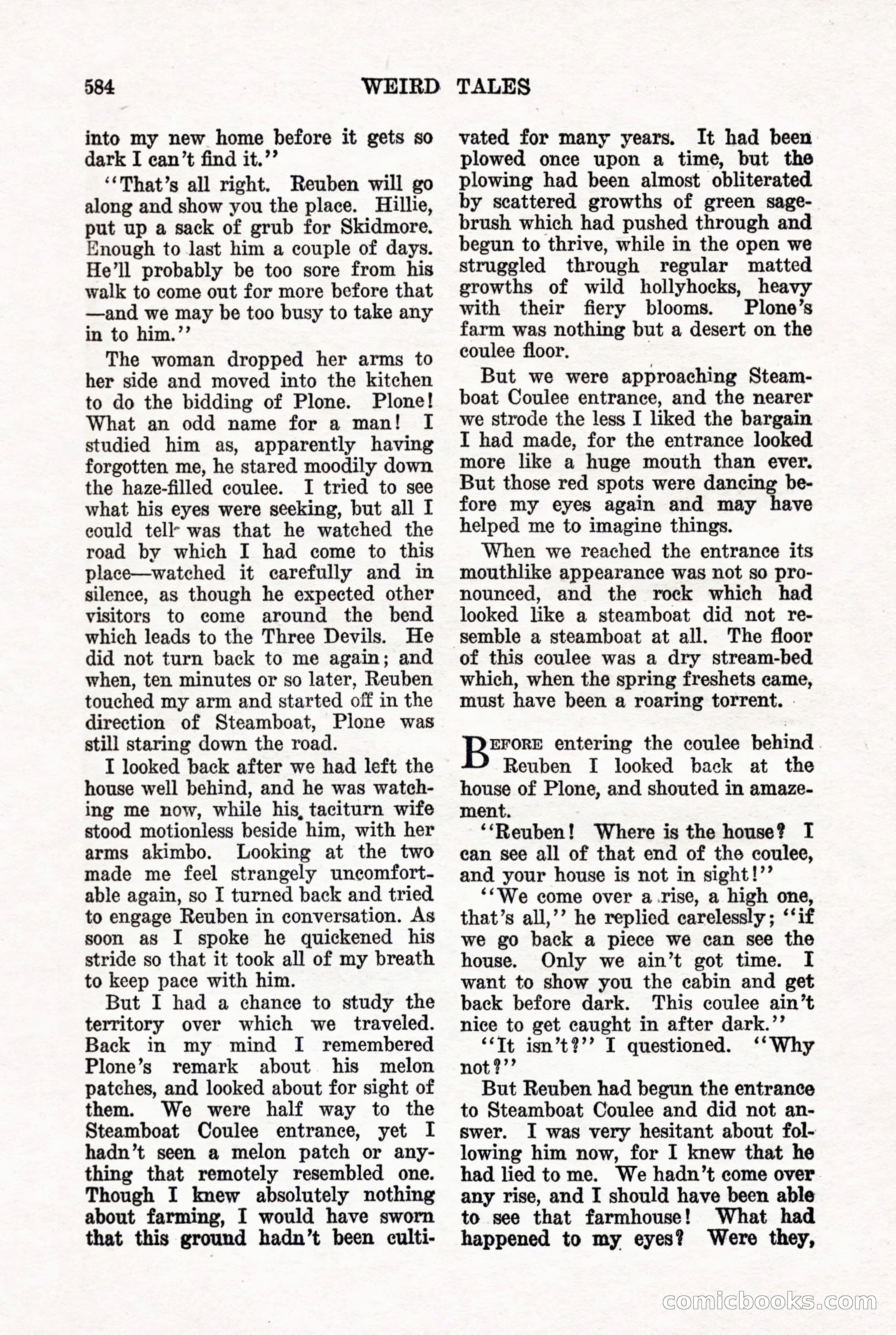 Weird Tales, May 1926 — page 10 of 148