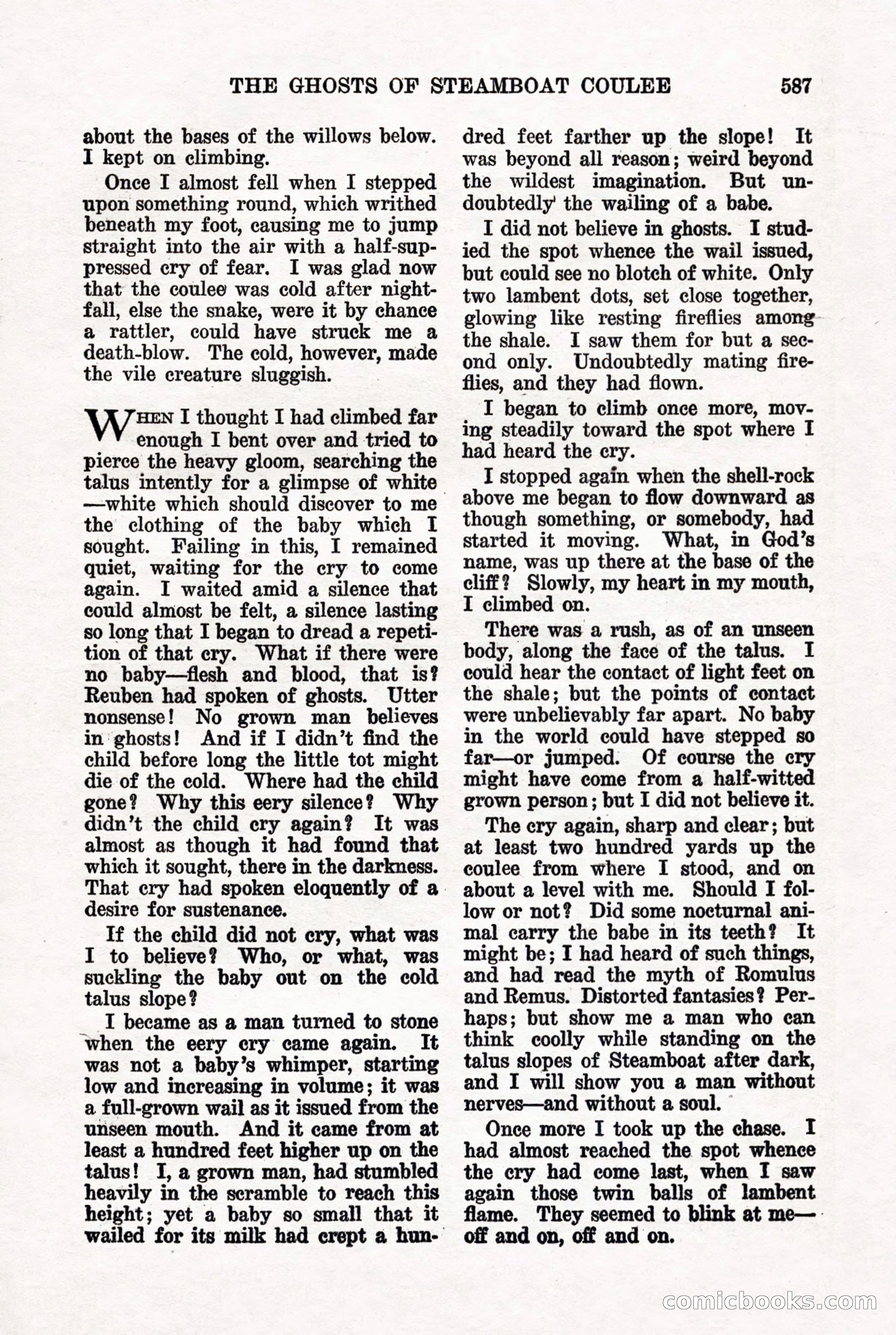Weird Tales, May 1926 — page 13 of 148