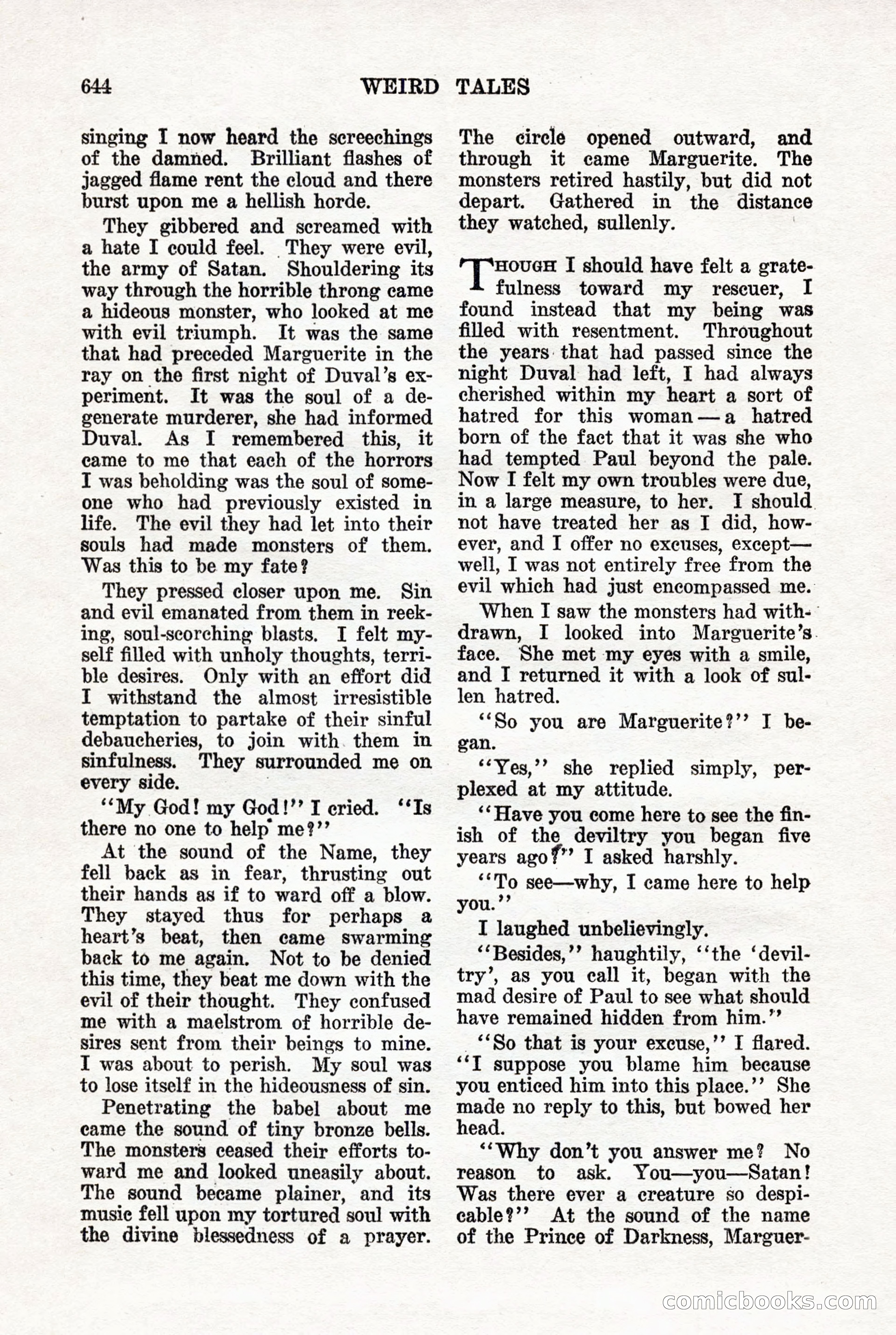 Weird Tales, May 1926 — page 70 of 148