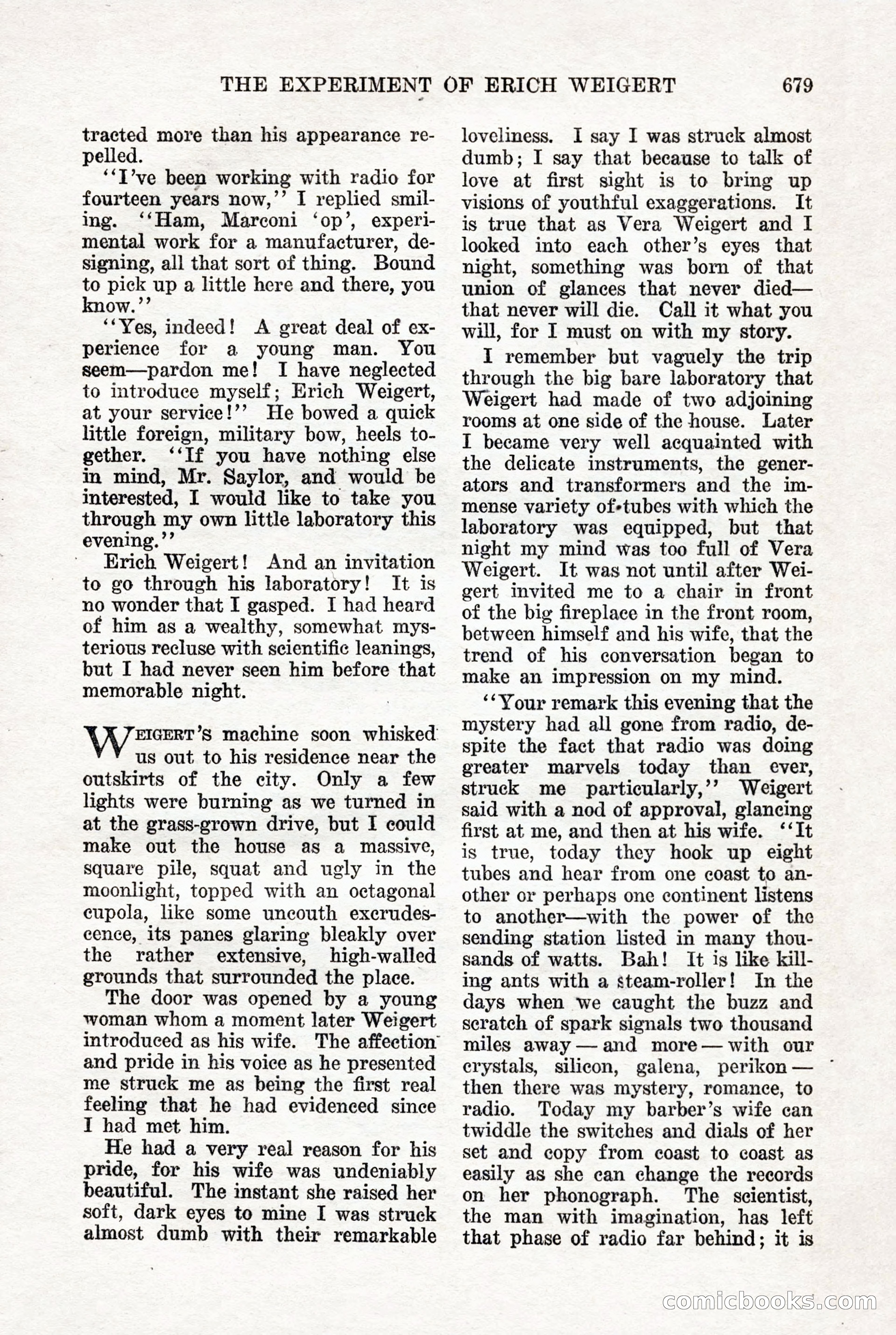 Weird Tales, May 1926 — page 105 of 148
