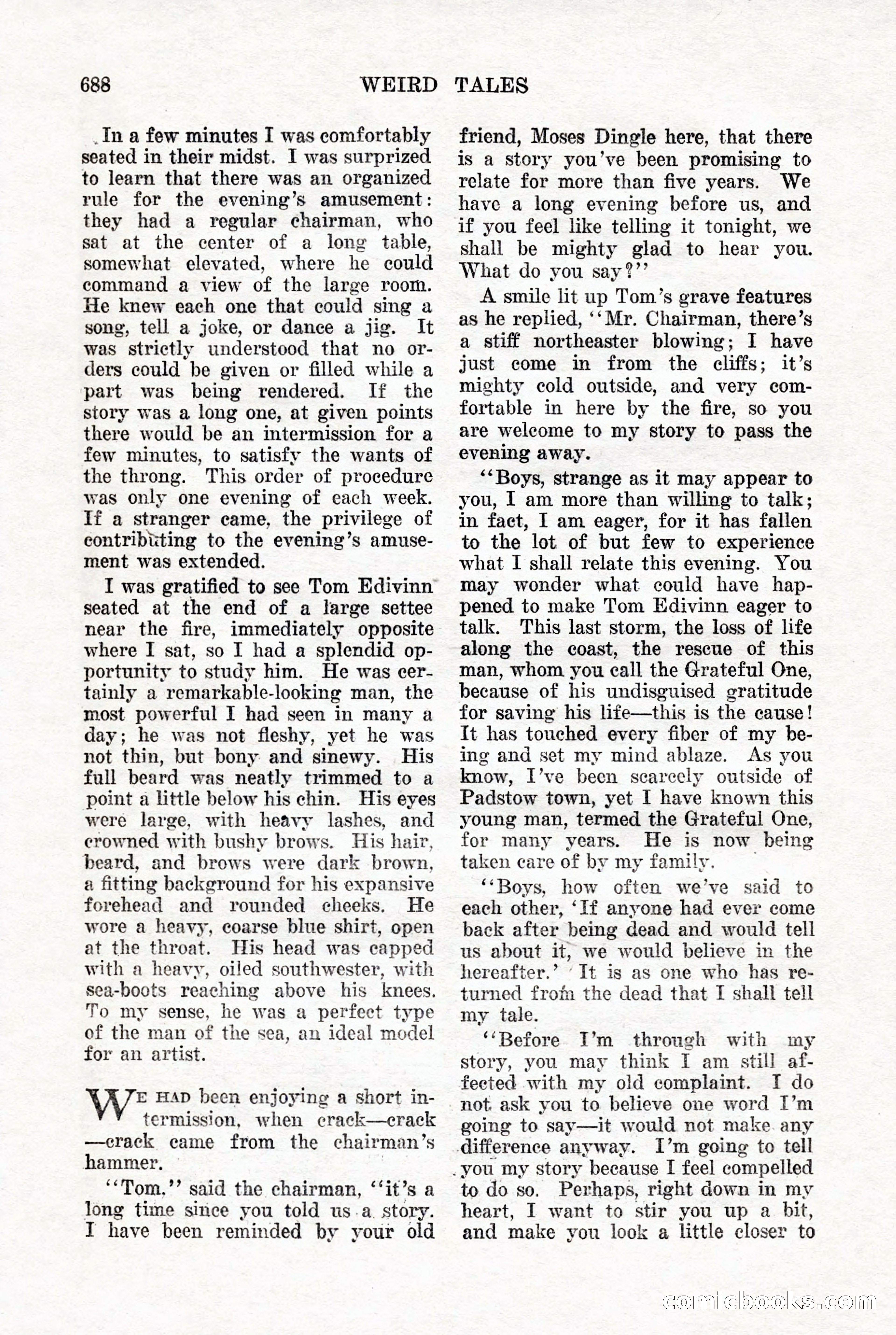 Weird Tales, May 1926 — page 114 of 148