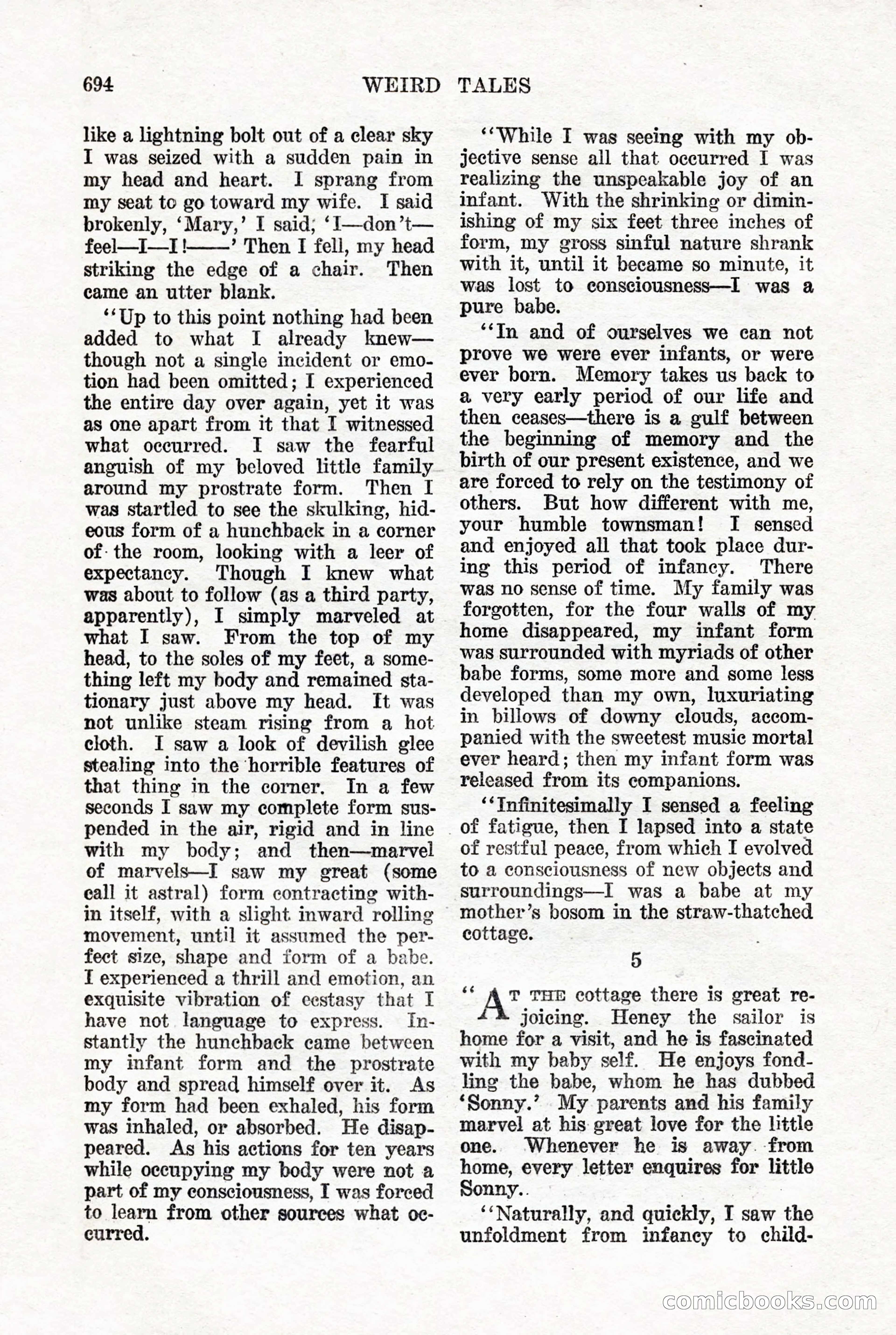 Weird Tales, May 1926 — page 120 of 148
