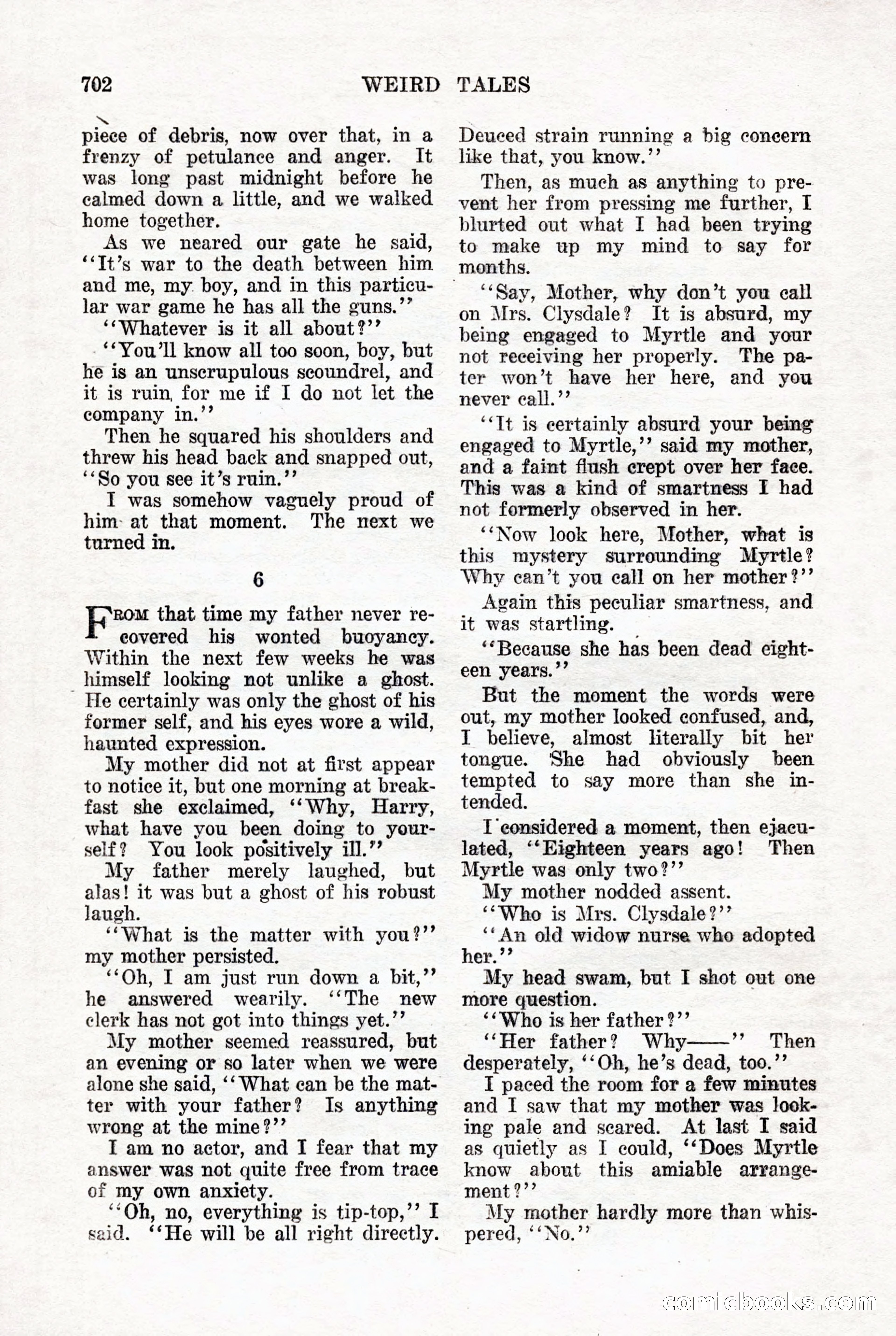 Weird Tales, May 1926 — page 128 of 148